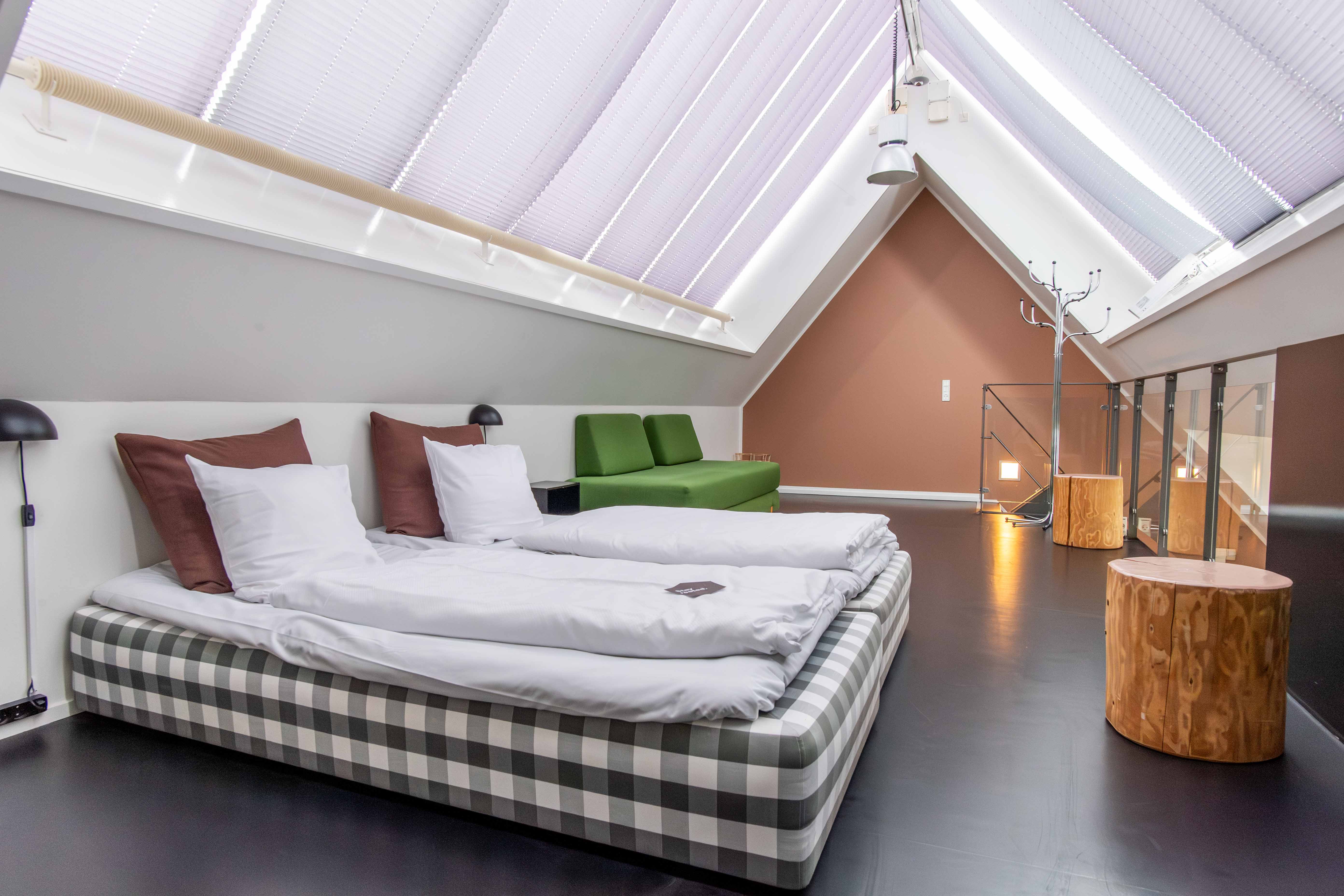 Sommige appartementen hebben zelfs een dakraam