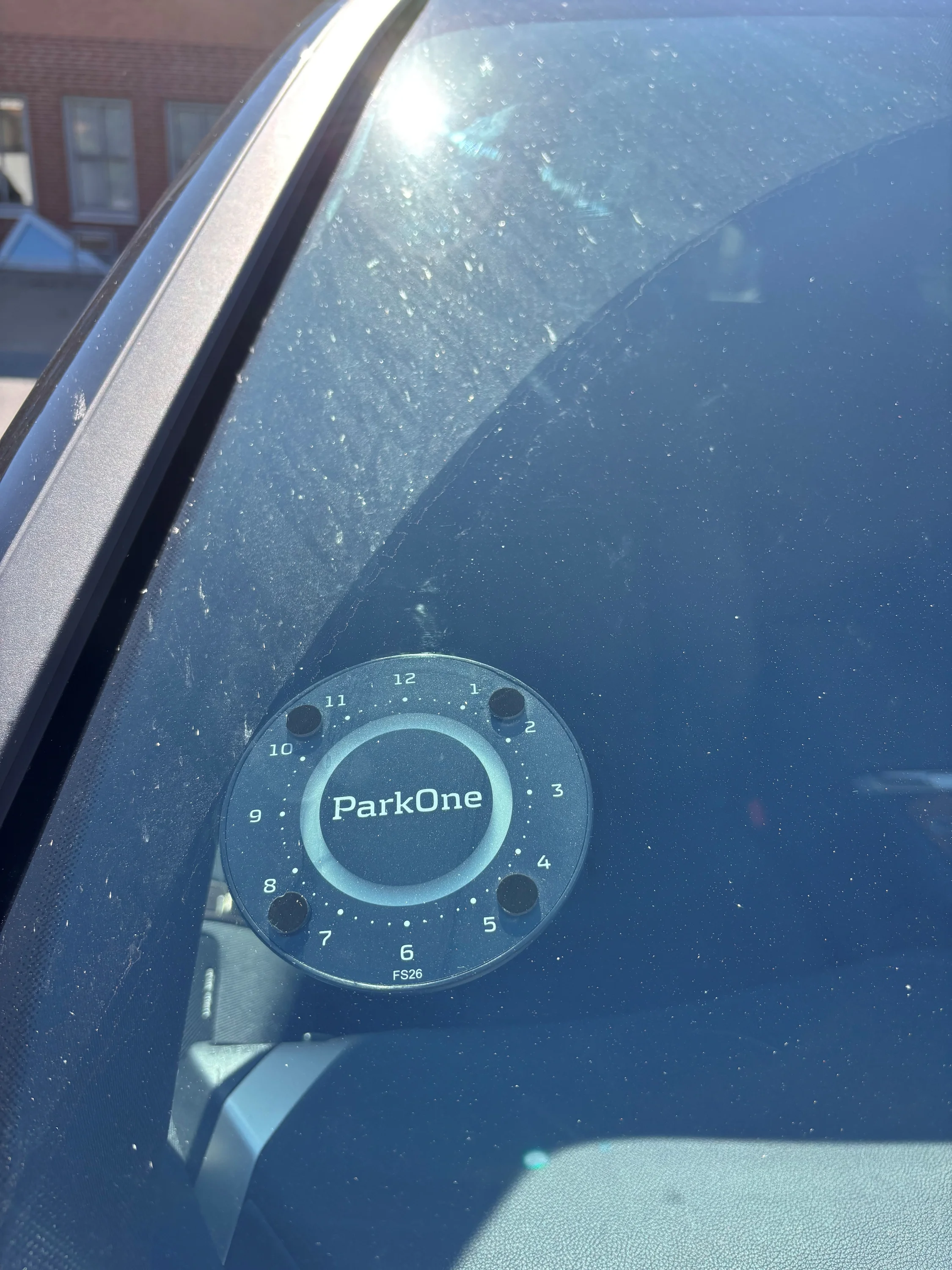 Deense parkeerschijf