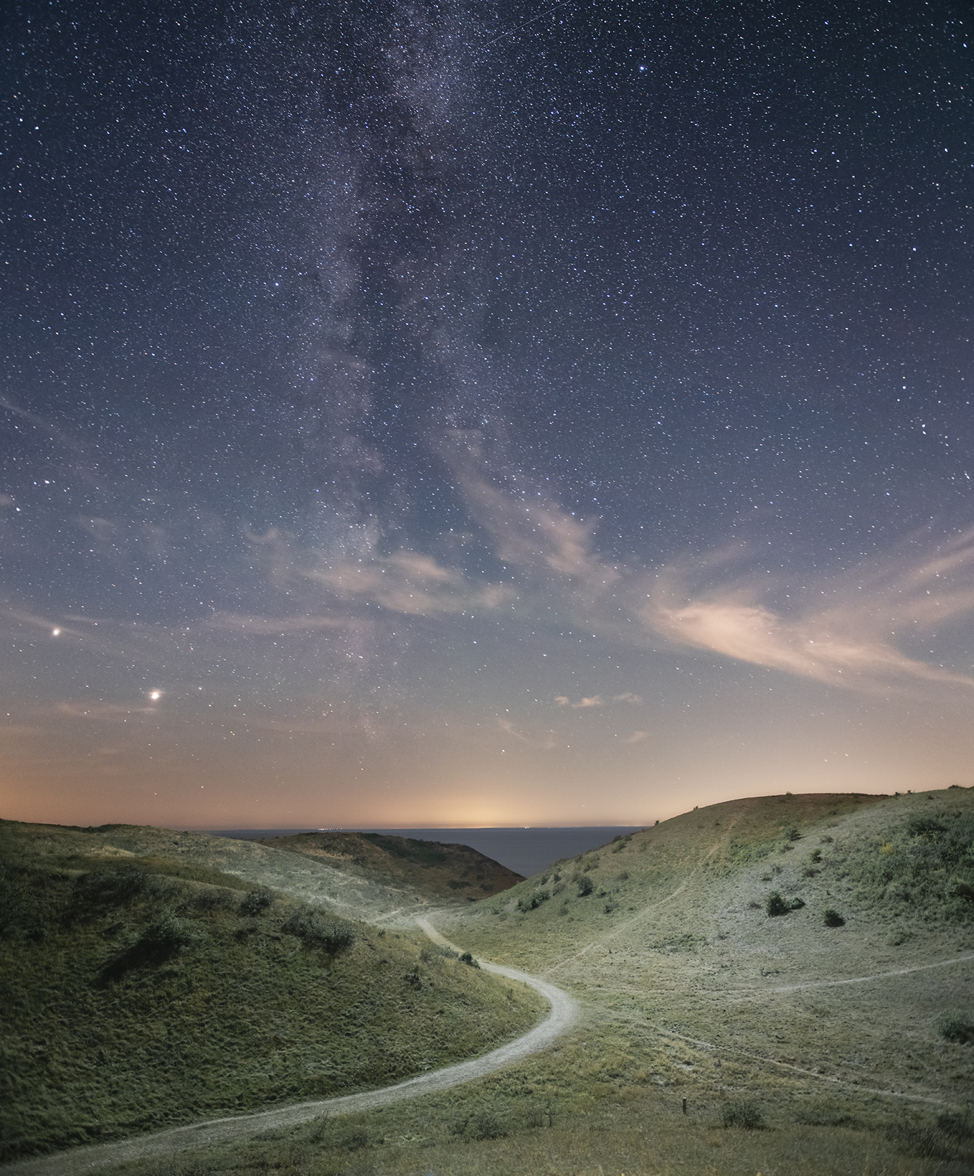 De sterrennacht op Samsø