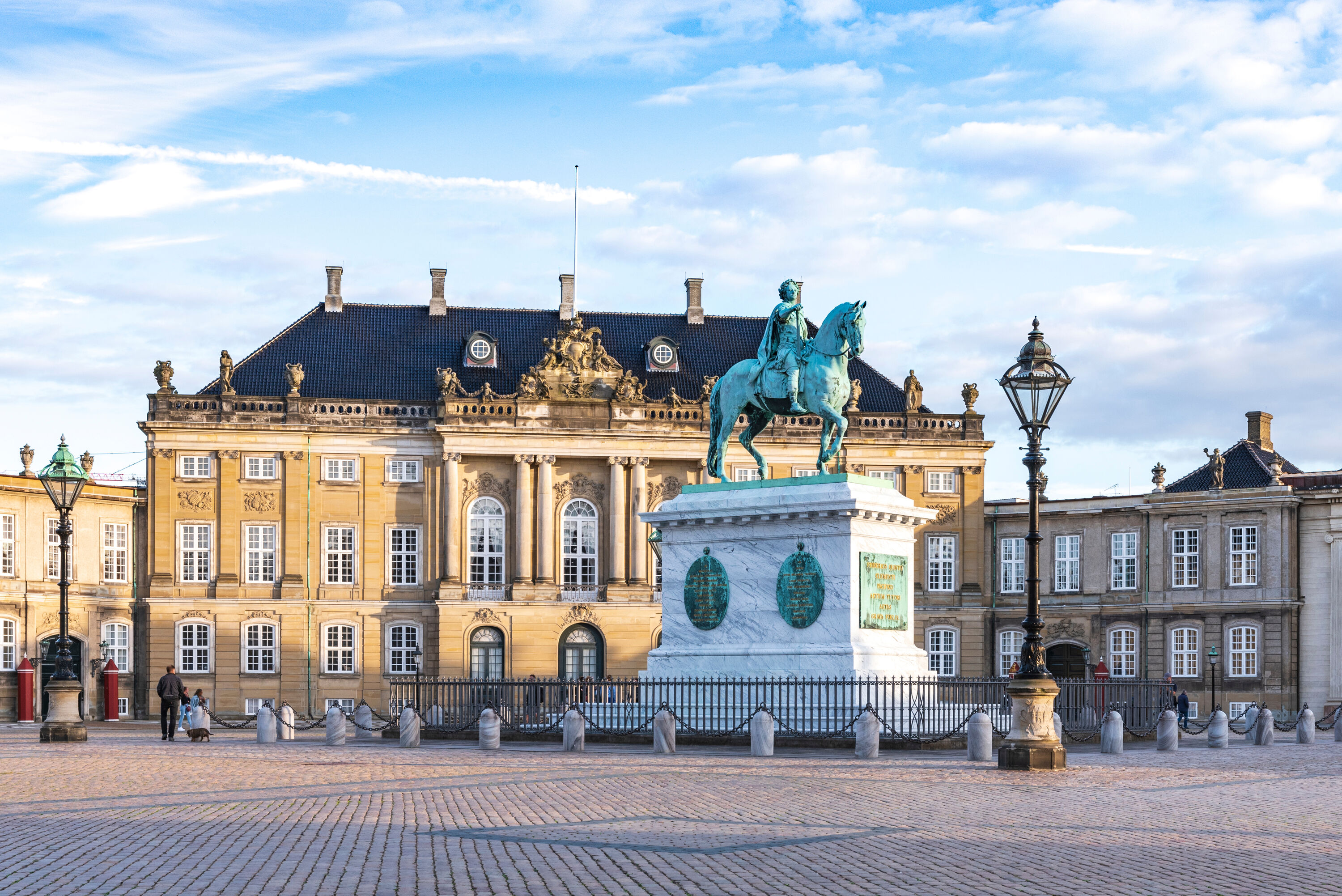Amalienborg in Kopenhagen