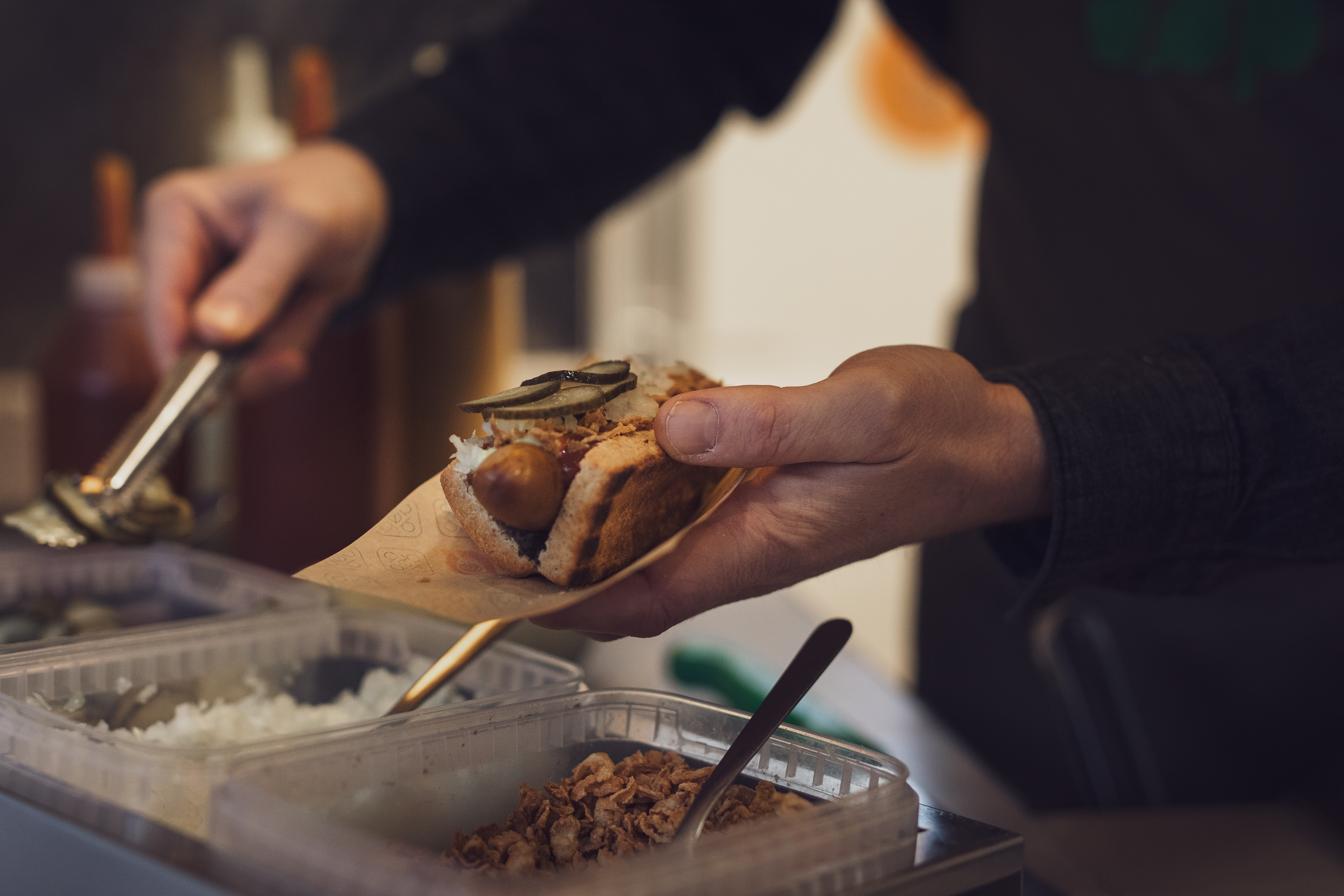 Hot dogs kan je ook in een biologische variant krijgen