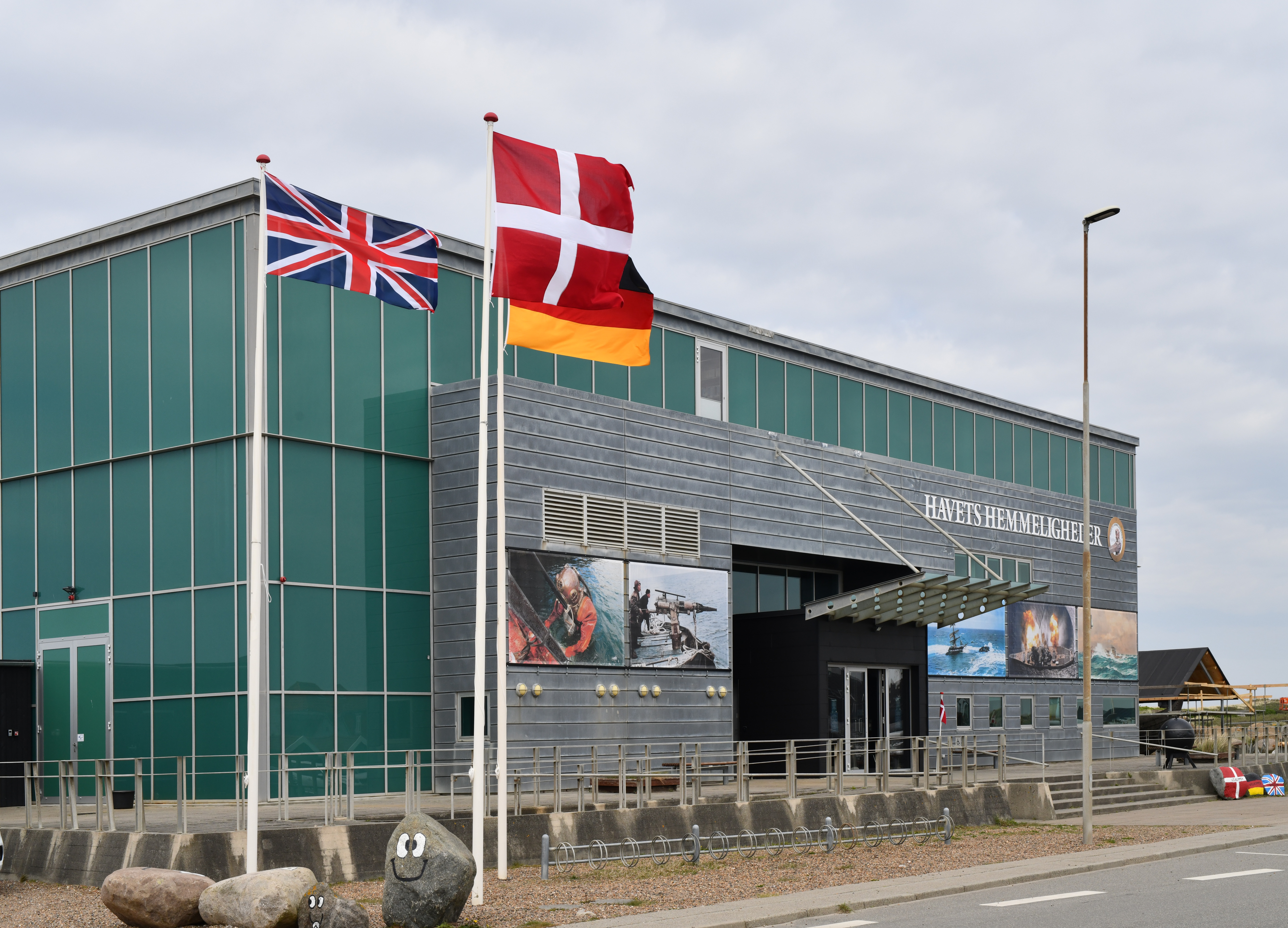 Ingang van Havets hemmelighede in Thyborøn © Havets Hemmeligheder / fotograf Knud Jakobsen