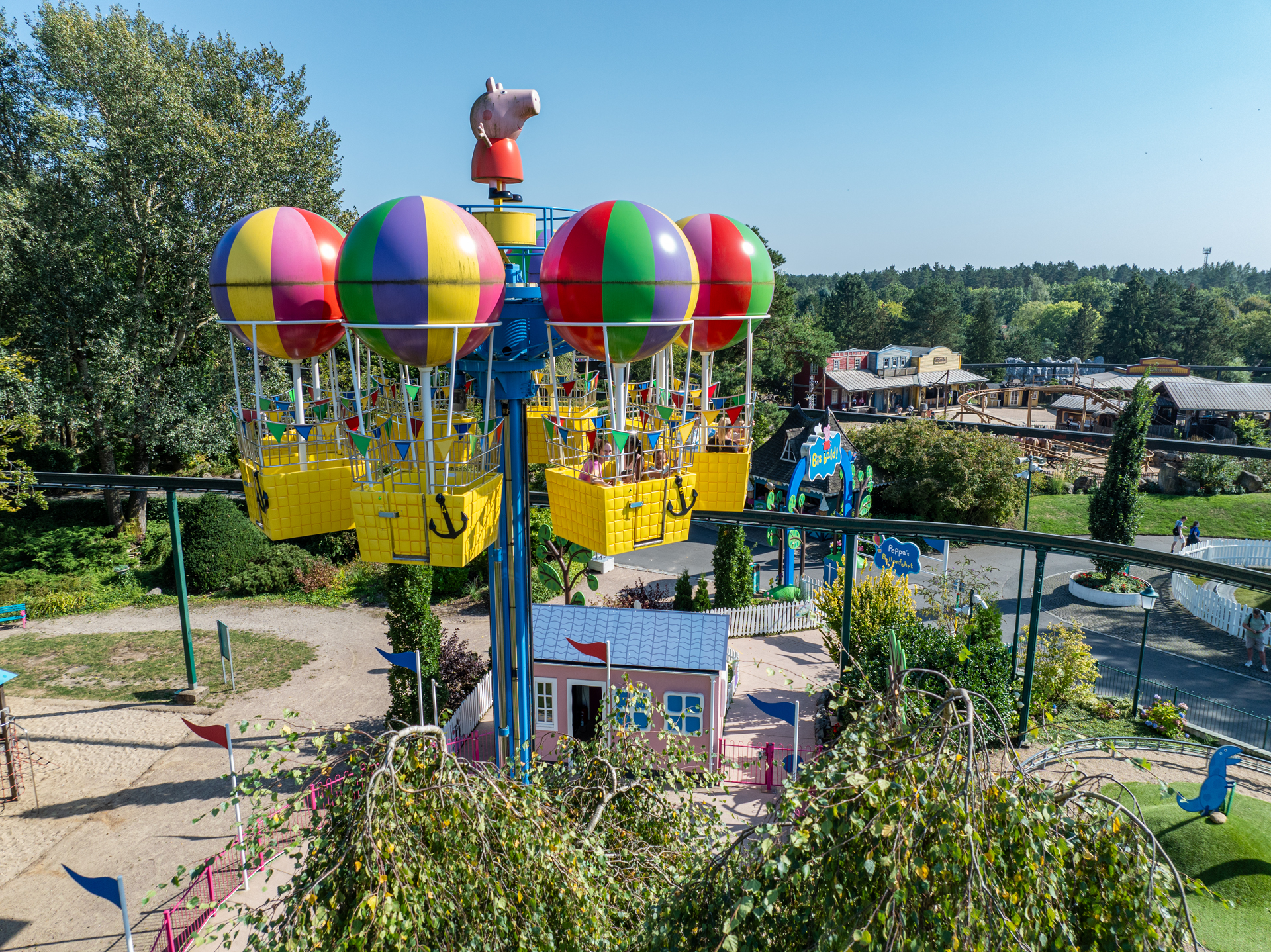 Peppa Pig ballonvaart