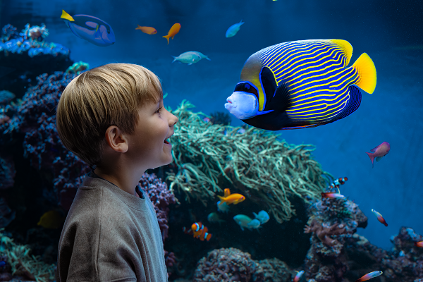 Jongetje met de keizervis