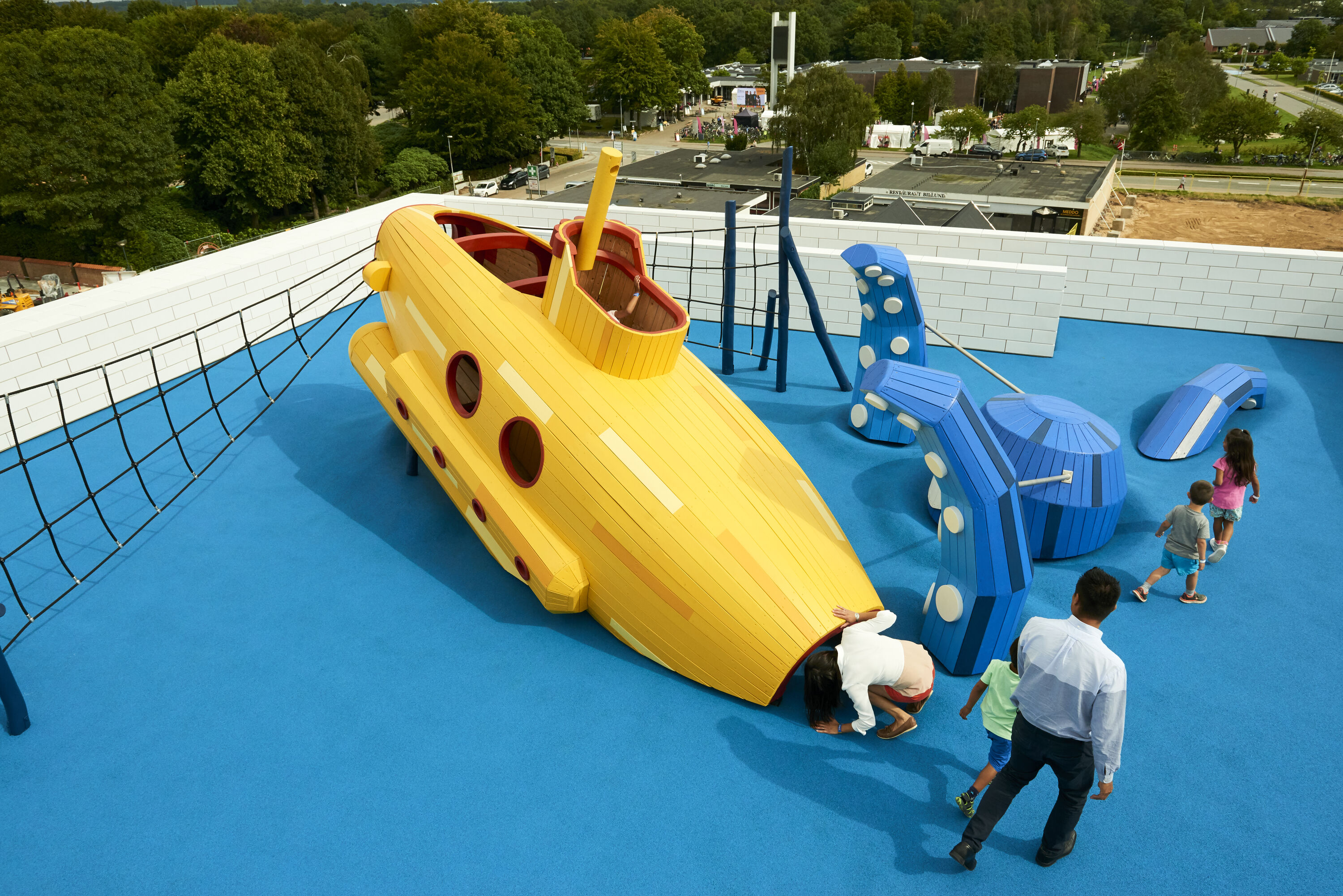 LEGO House buiten speeltuin