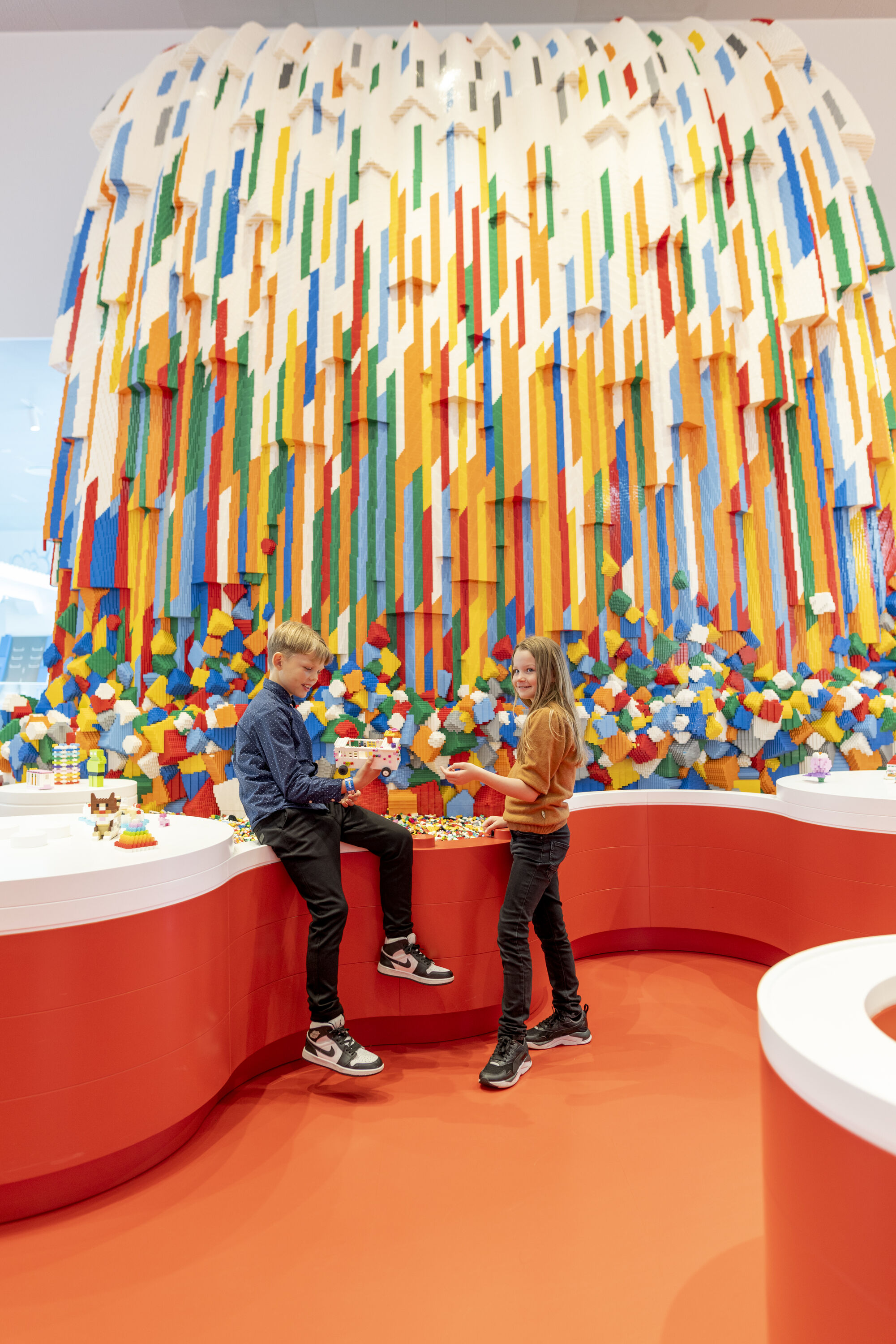 Lego House Red Zone brick builder