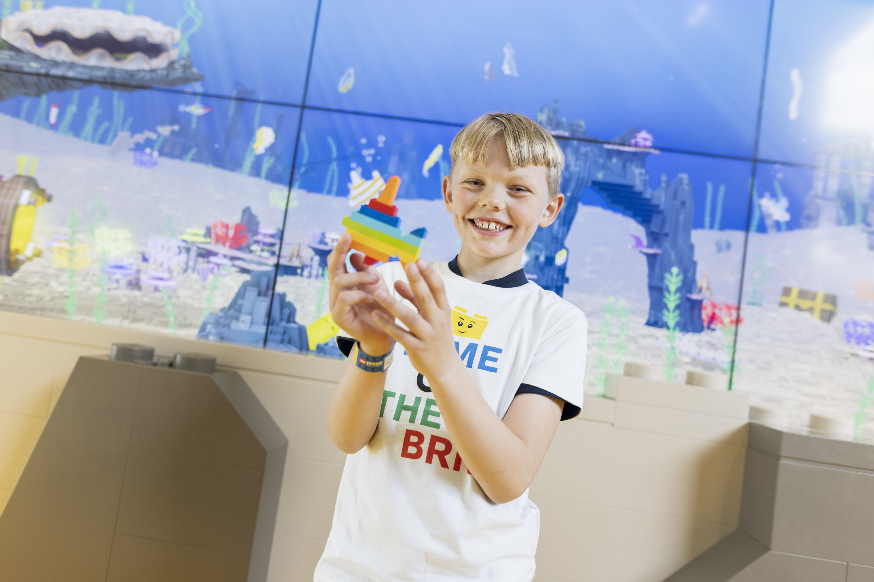 LEGO House Yellow Zone fish designer