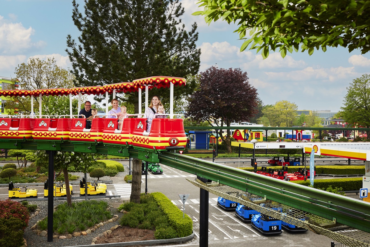 Monorail in LEGOLAND Billund. © LEGOLAND Billund