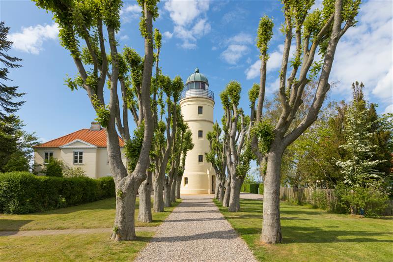 De oude vuurtoren van Kegnæs