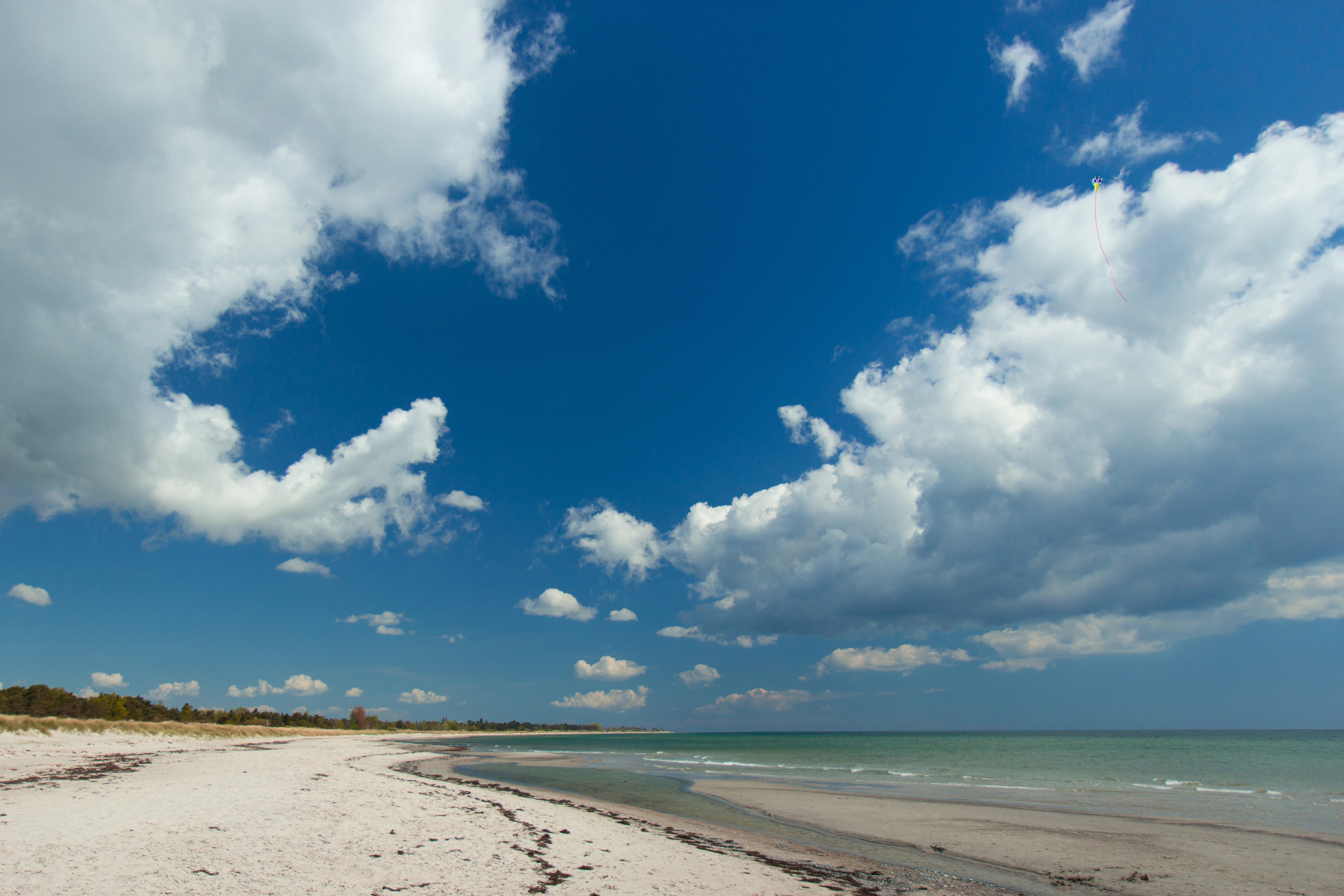 Het strand bij Marielyst, vlakbij Sildestrup