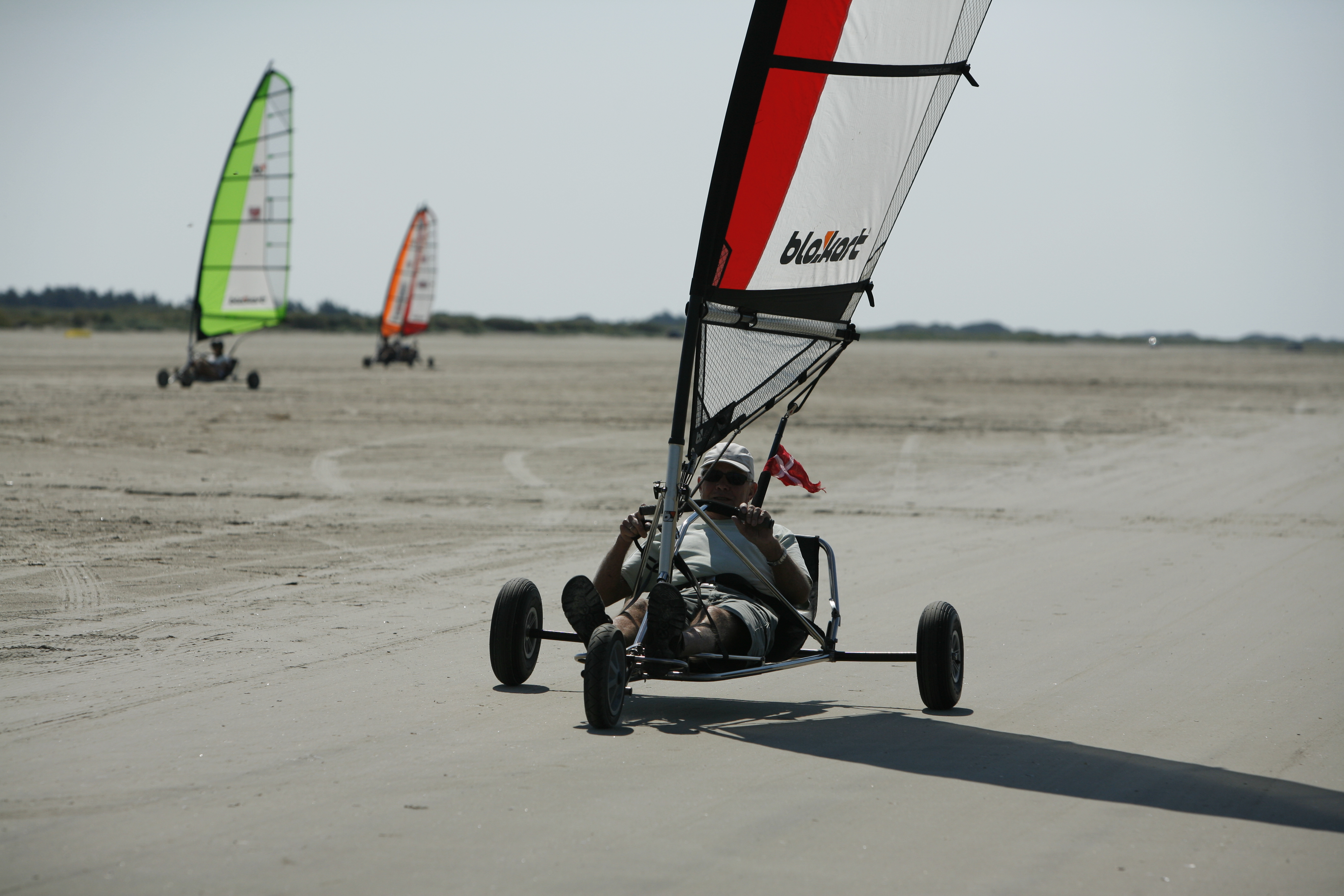 Blowkarten op het uitgestrekte strand van Fanø ©Thomas Skjold