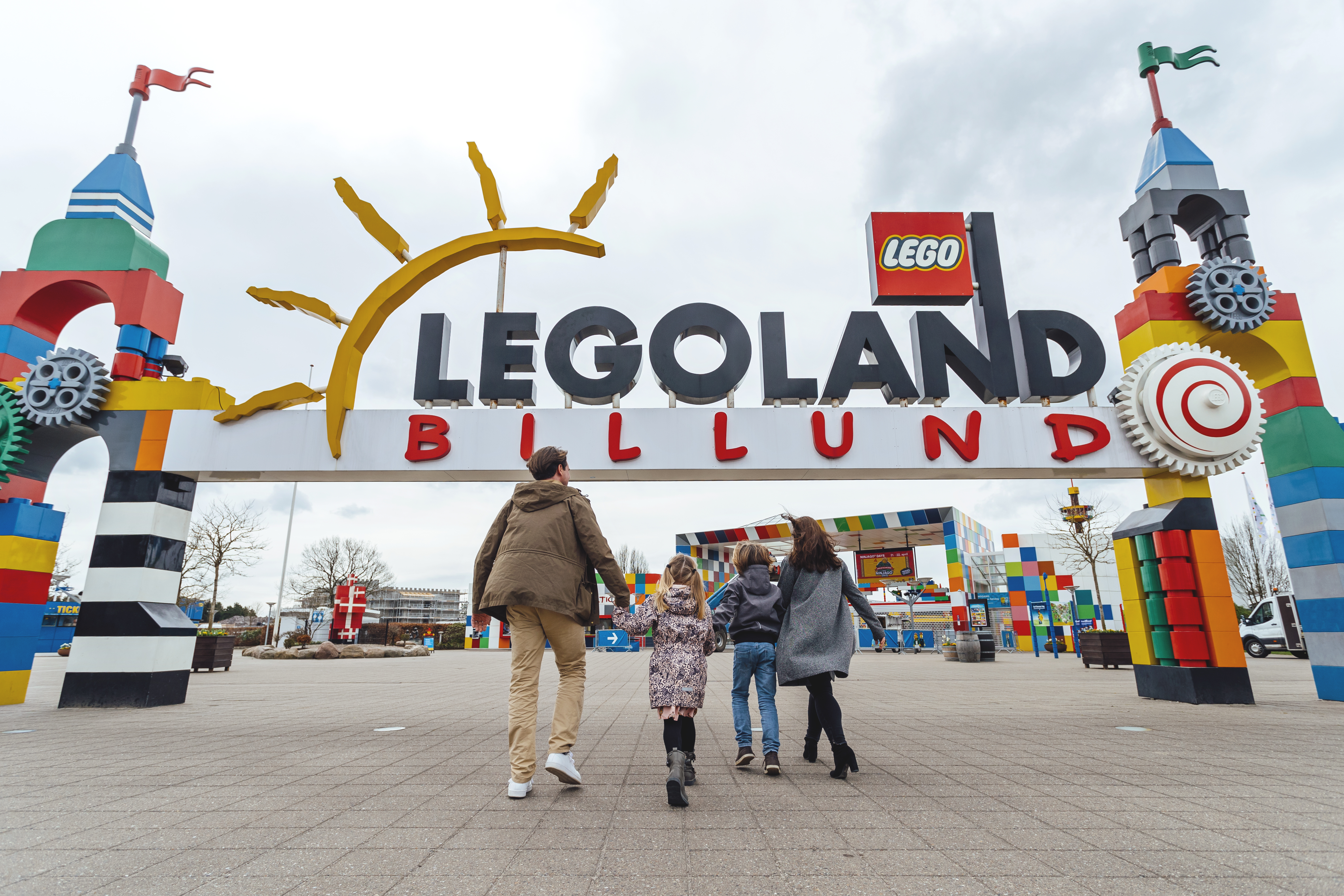 De ingang van LEGOLAND Billund ©Jesper Grønnemark