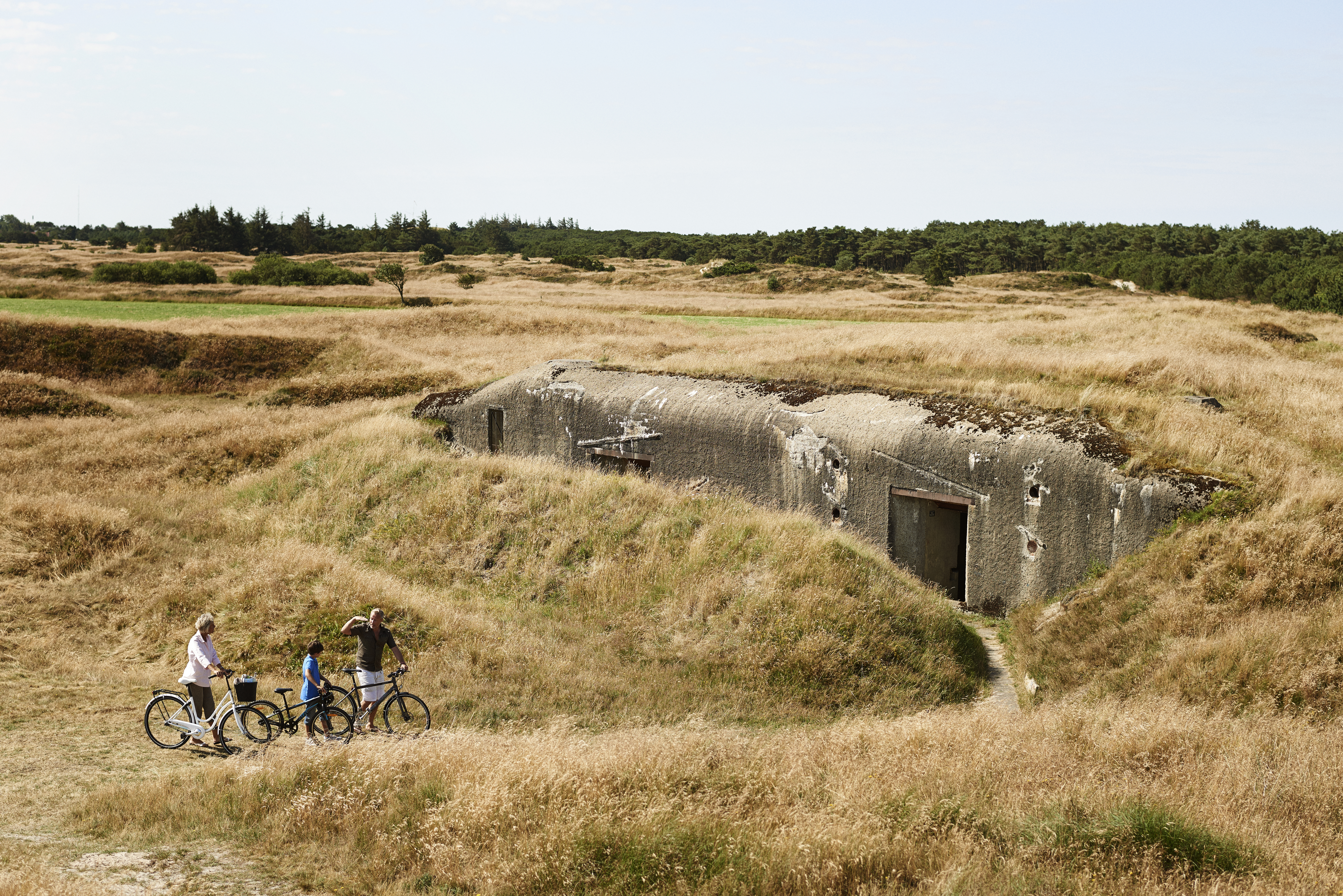 Een bunker in de duinen aan de westkust &#xA9; Niclas Jessen