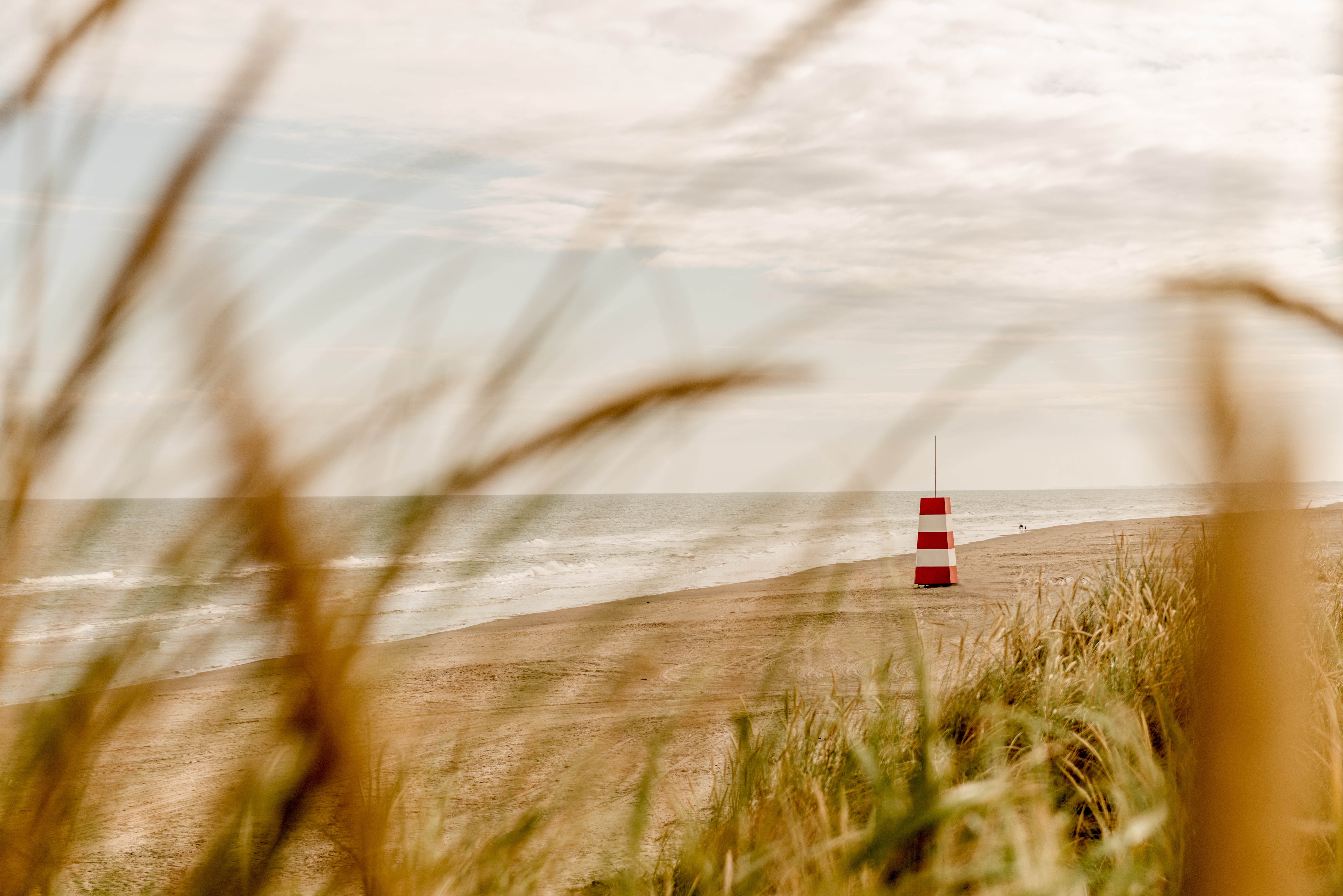 Het strand bij Hvidbjerg aan de oostkust van Jutland ©Mette Johnsen