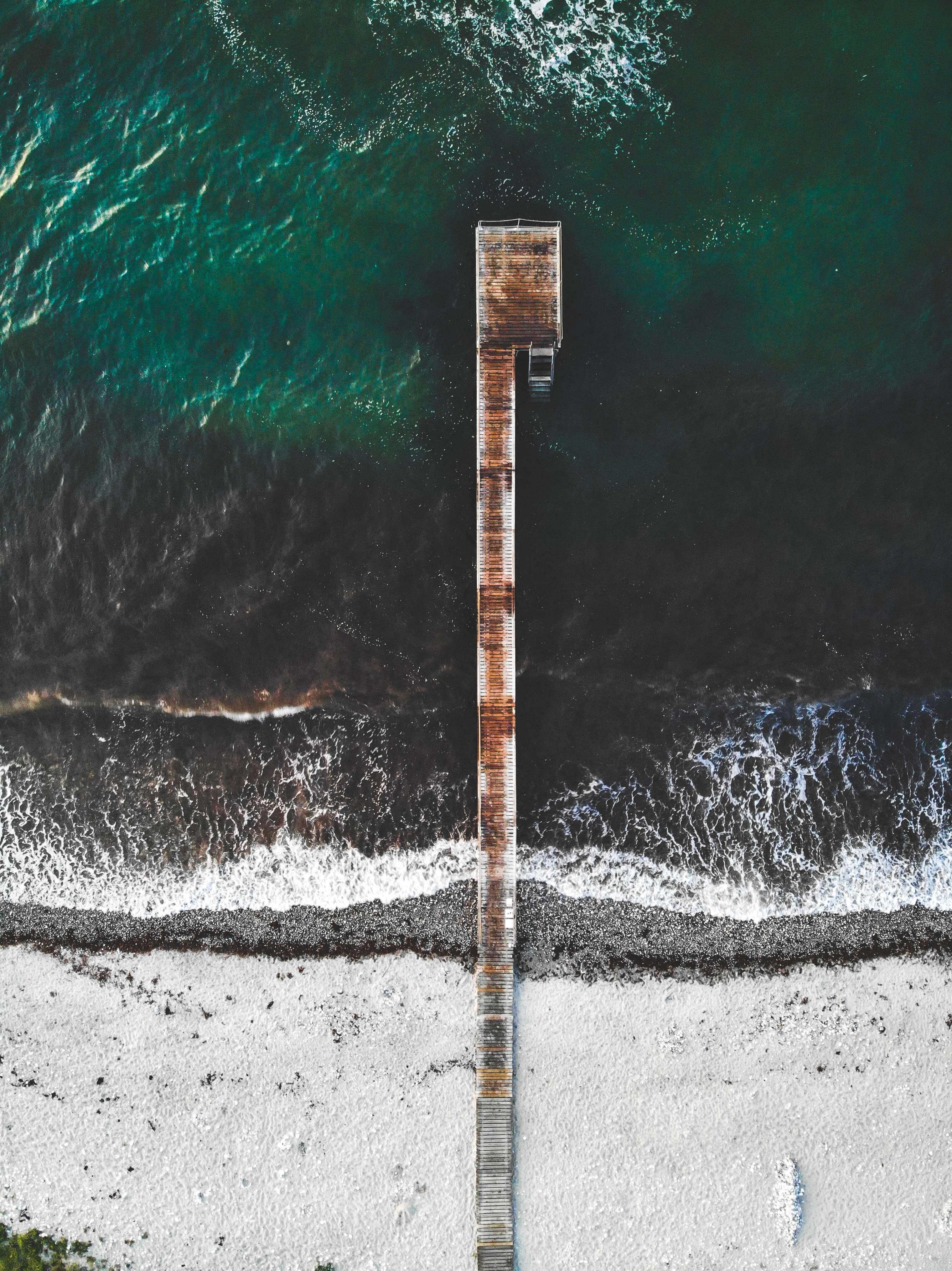 Een zwemsteiger aan de kust bij Sjællands Odde ©Christoffer Anias Sandager