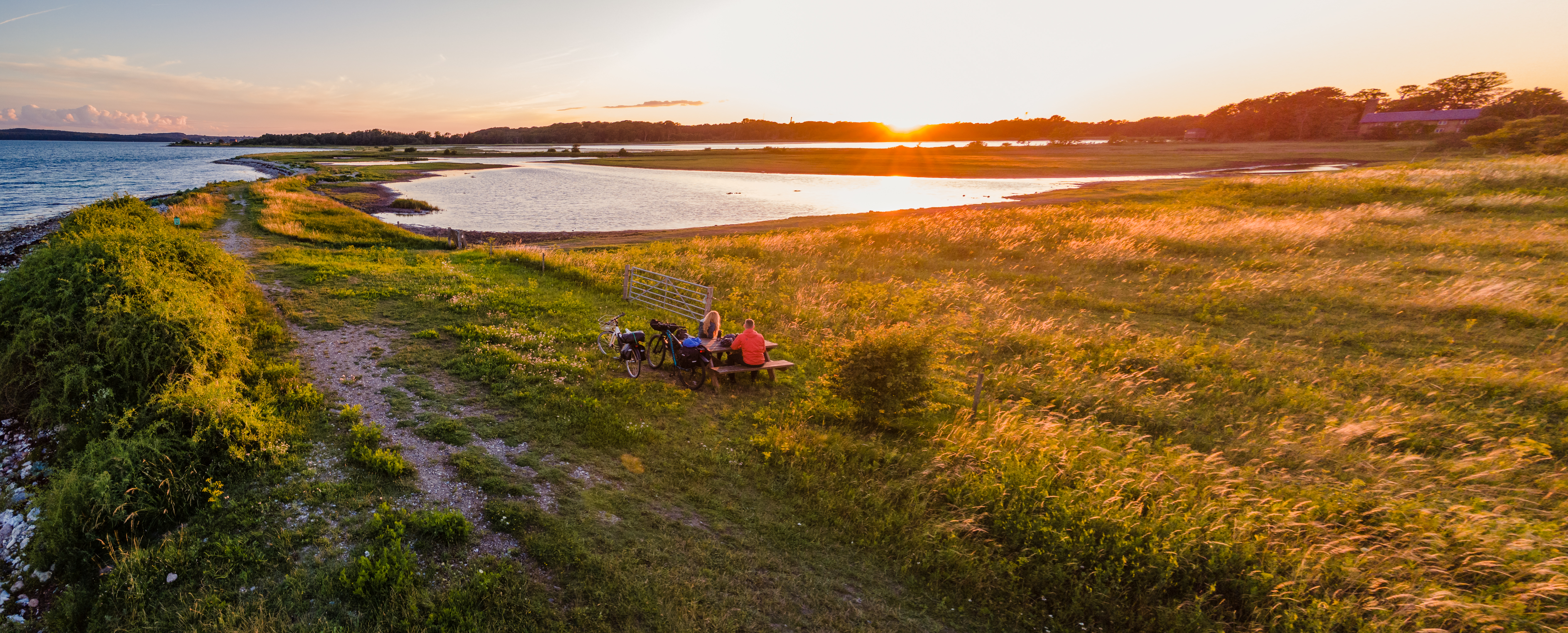 Picknicken bij de Knudshoved vuurtoren ©Daniel Villadsen.