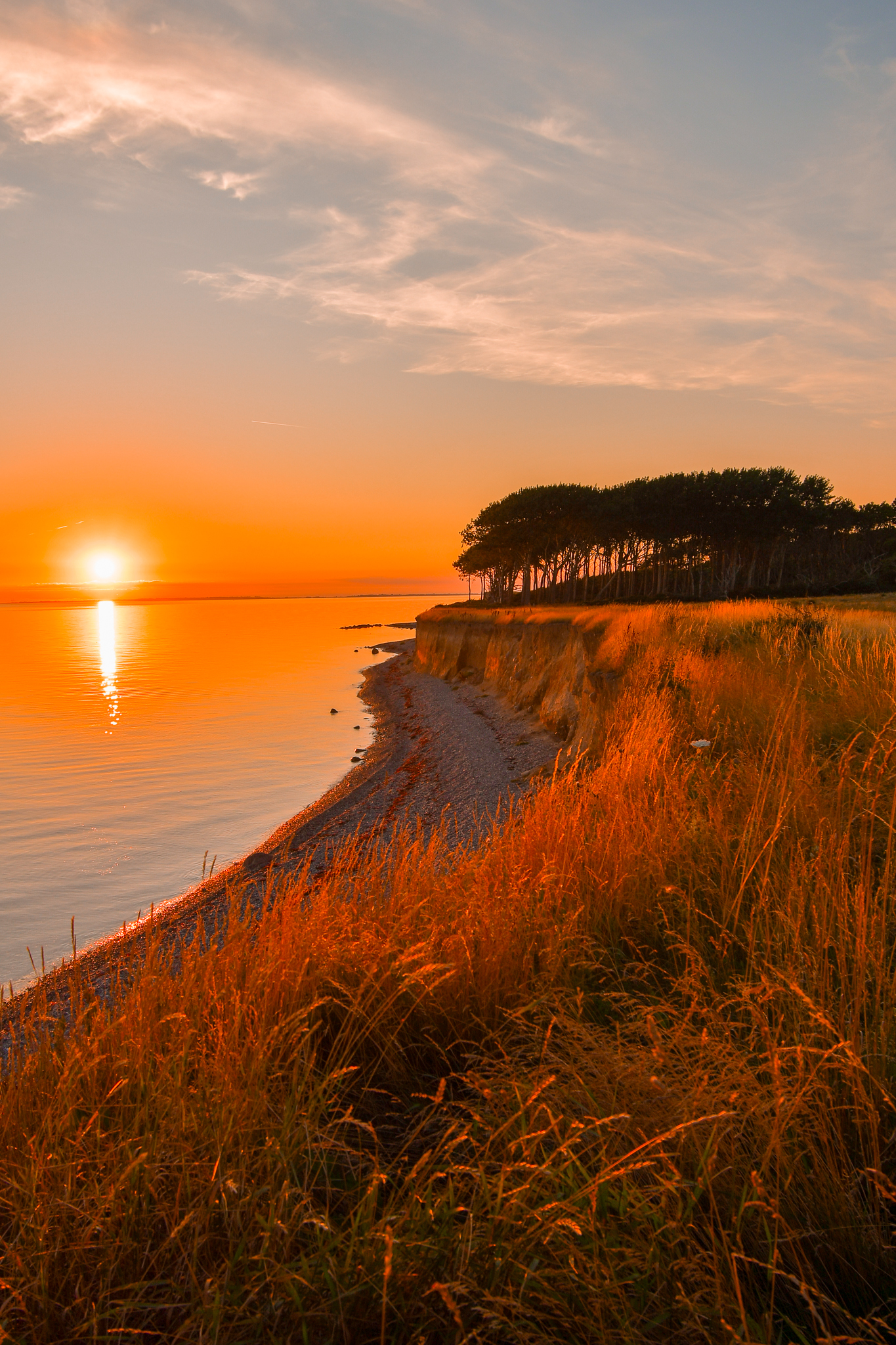 Zonsondergang op Langeland ©Steffan Holzmann_@backpackingtheworld