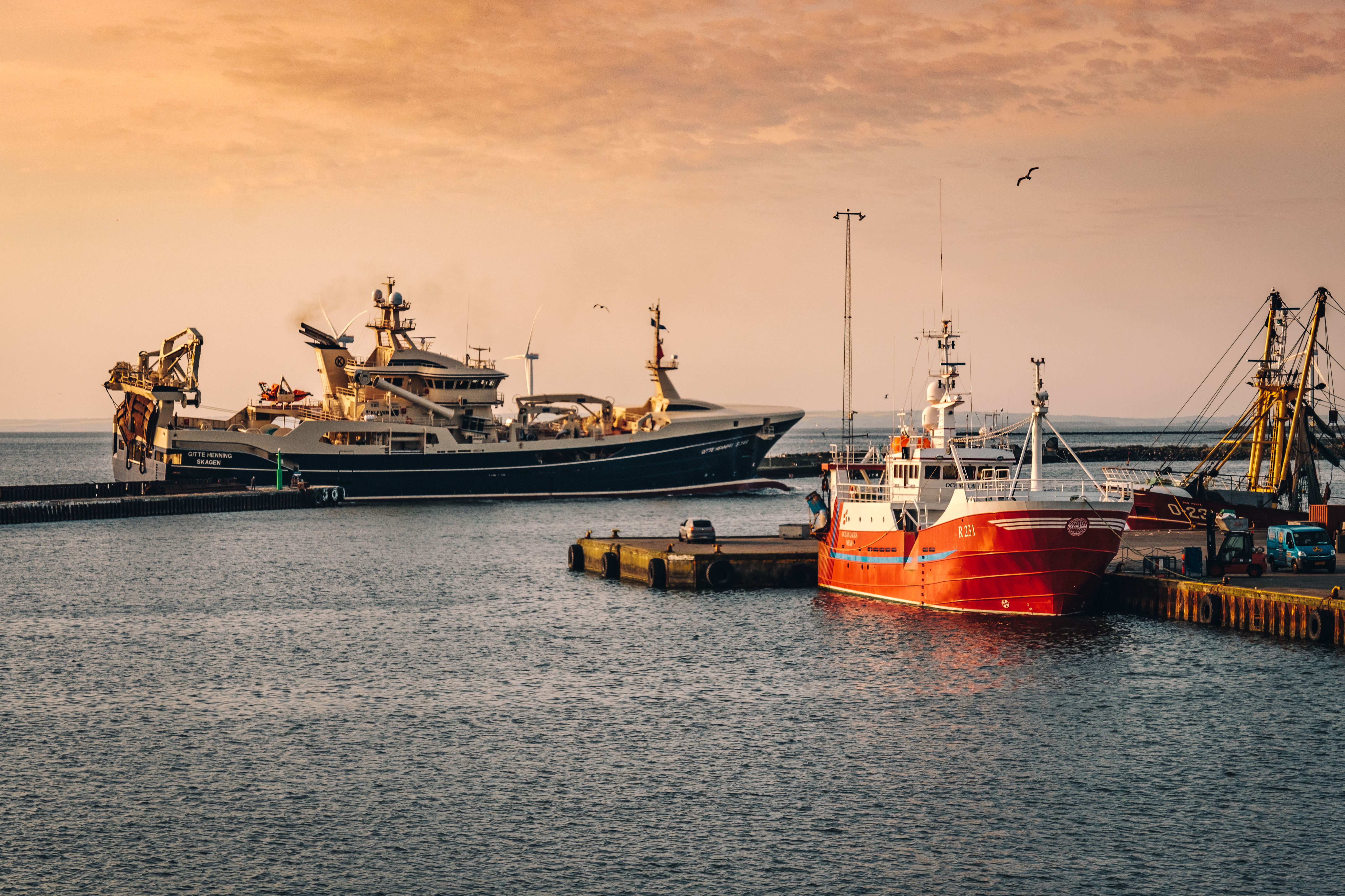 De haven van Thyborøn ©Thomas Høyrup Christensen