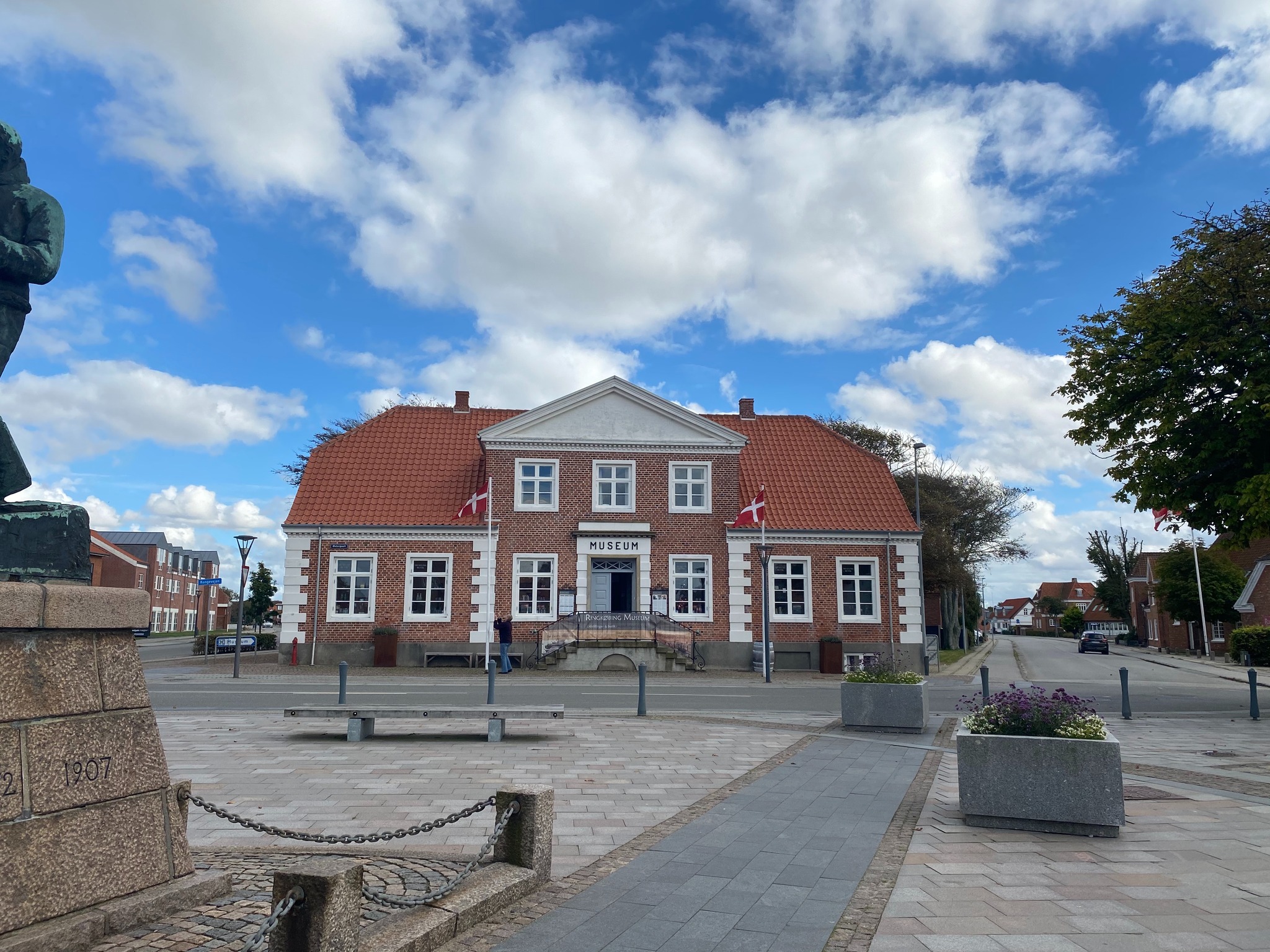 De ingang van het Ringkøbing Museum ©Ringkøbing_Museum