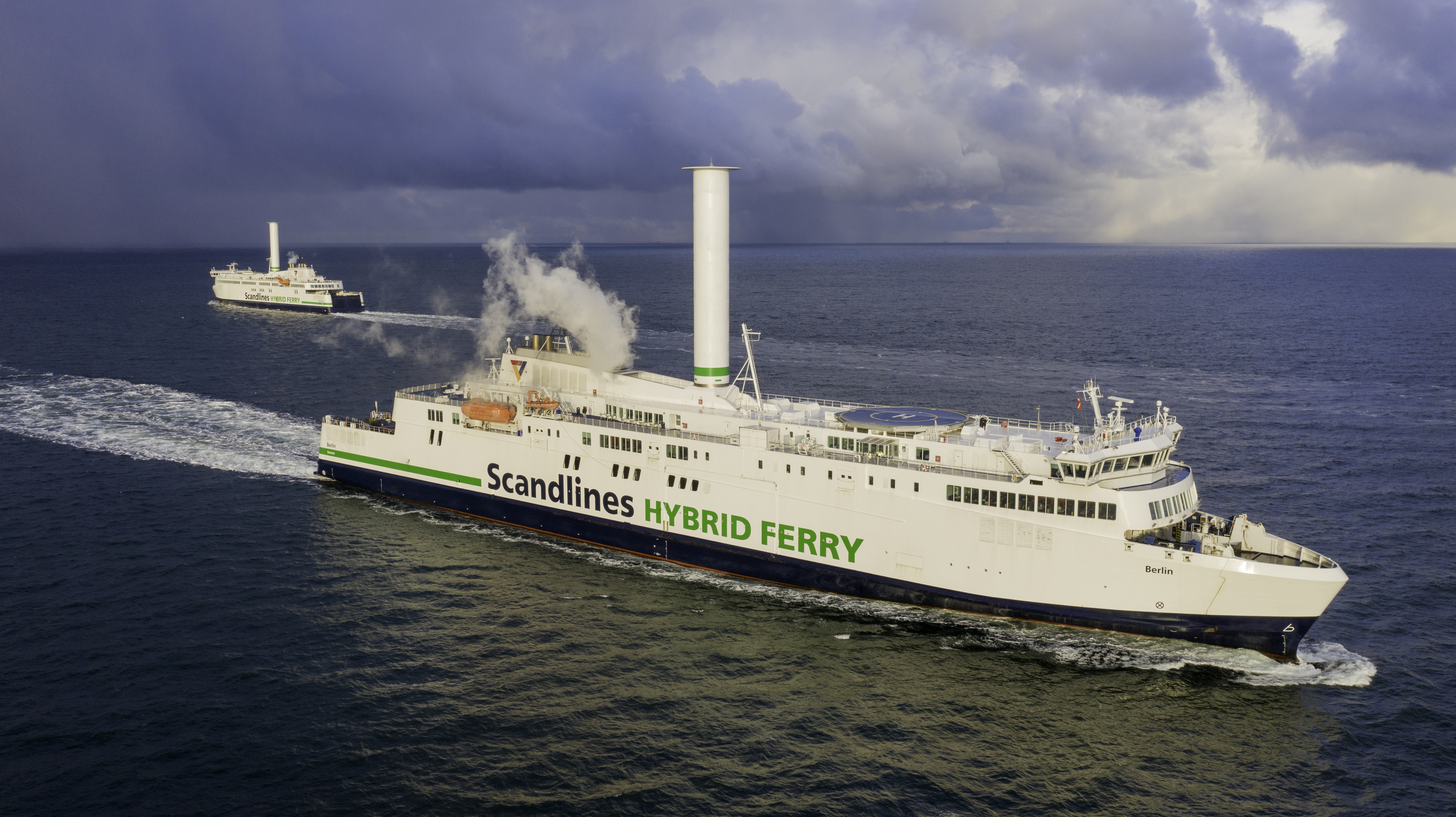 De veerboot van Scandlines