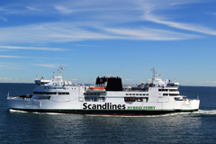 Met Scandlines vaar je in 45 minuten van Duitsland naar Denemarken