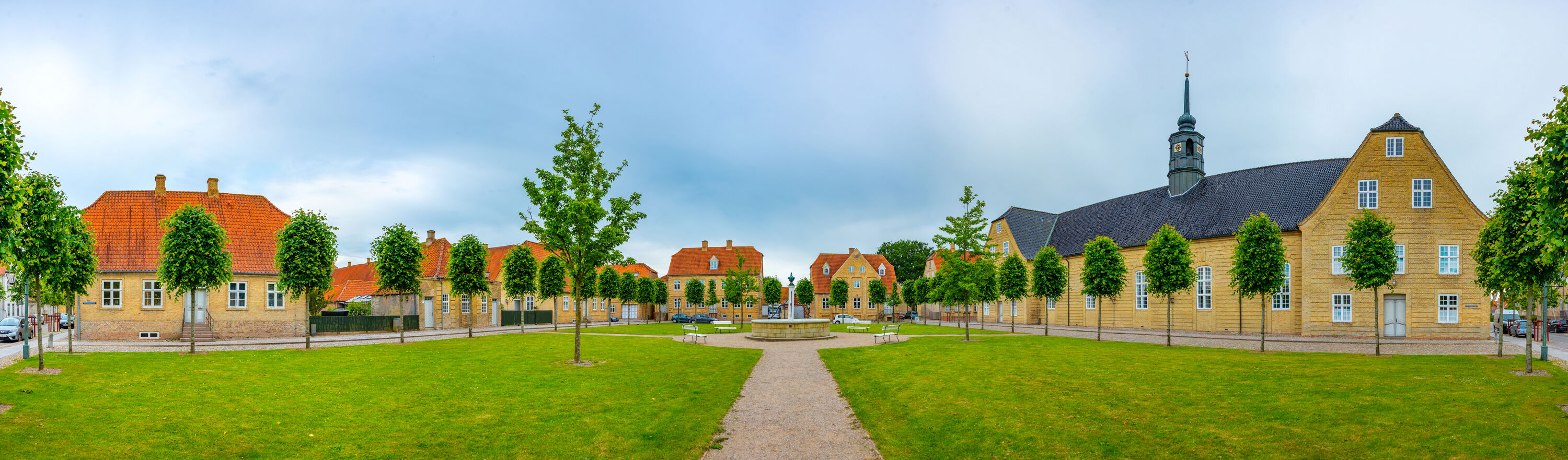 Het Morovische stadje Christiansfeld