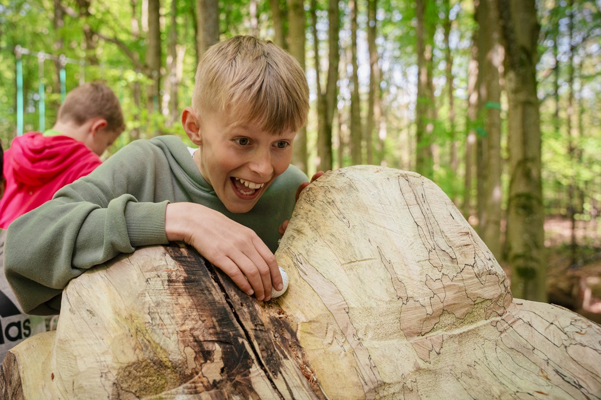 Spelend jongetje in WOW PARK in Billund en Skjern. © WOW PARK