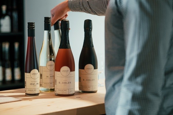 Wijnen van Wijngaard Lindely uit Kolding in Denemarken