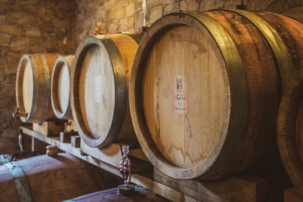 Wijnvaten van Vesterhave Vingaard