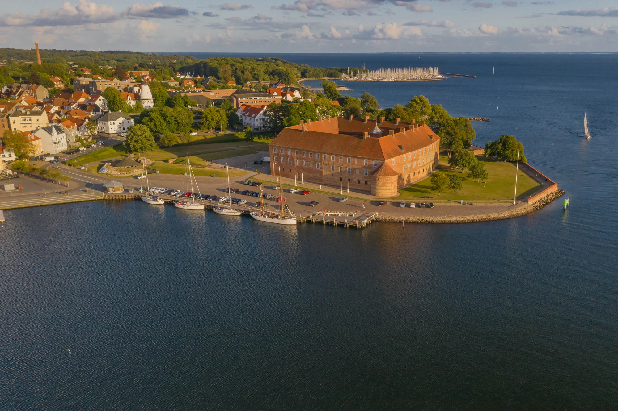 Sonderborg op het eiland Als