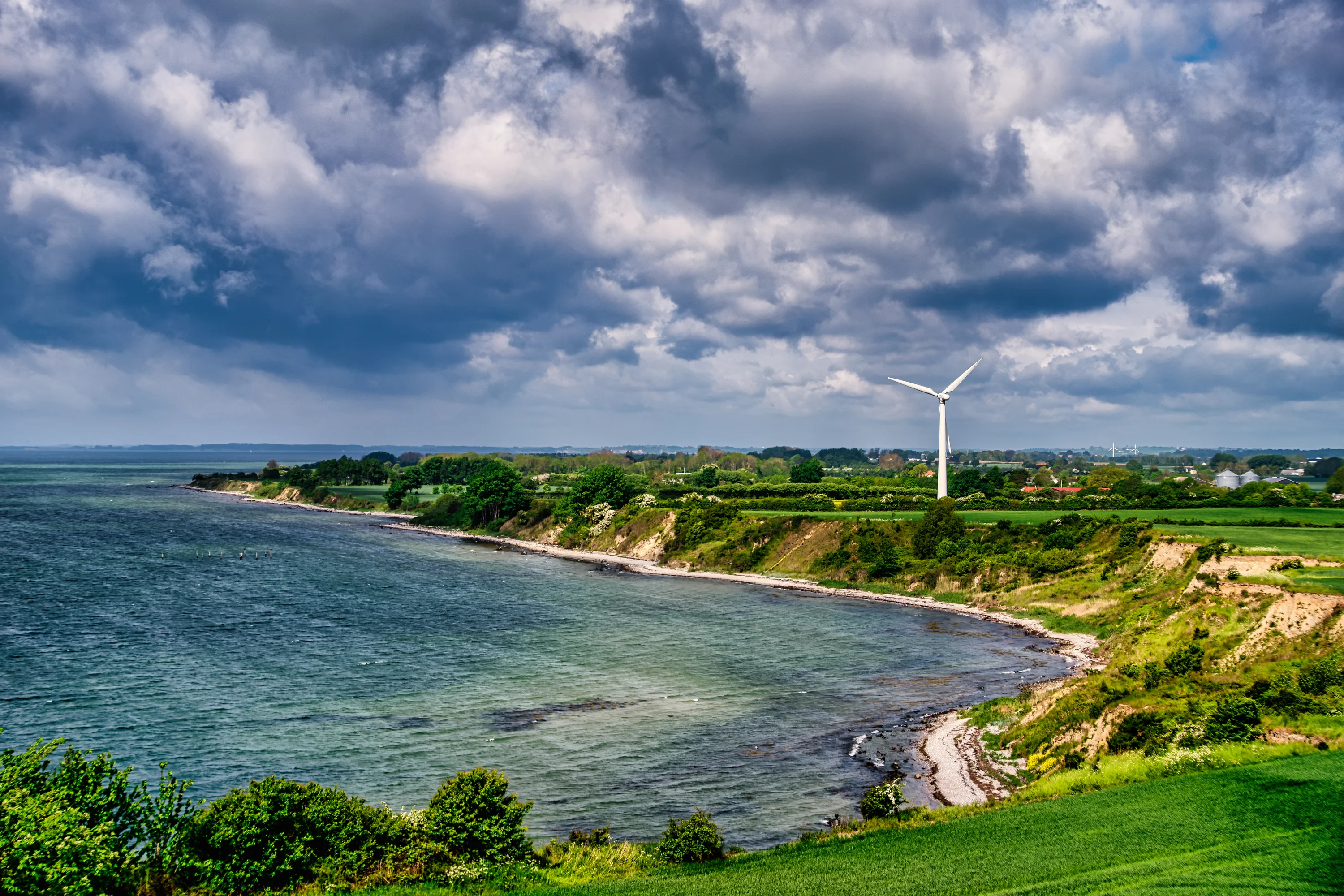 Kegnæs op het eiland Als