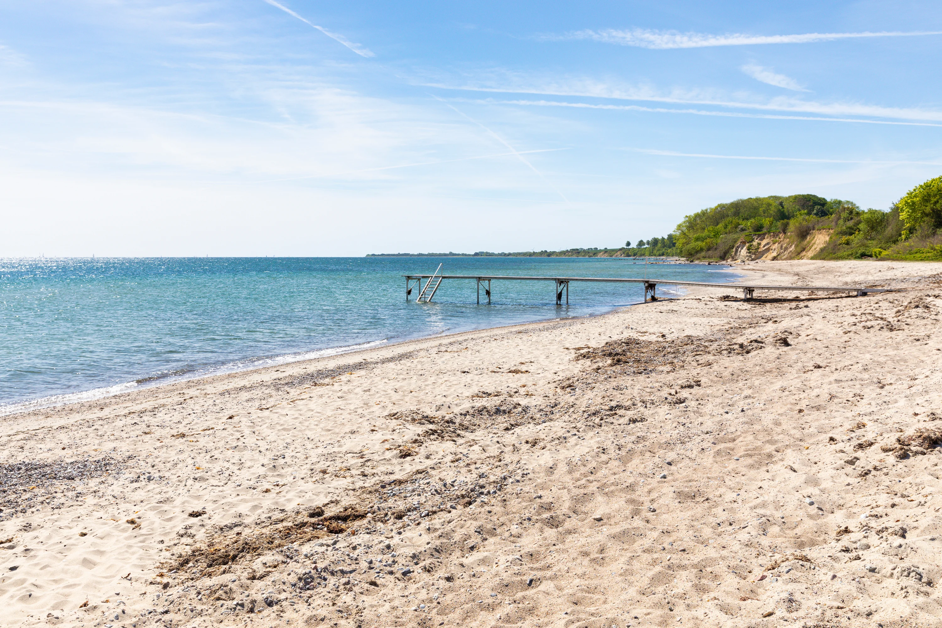 Het strand bij Mommark
