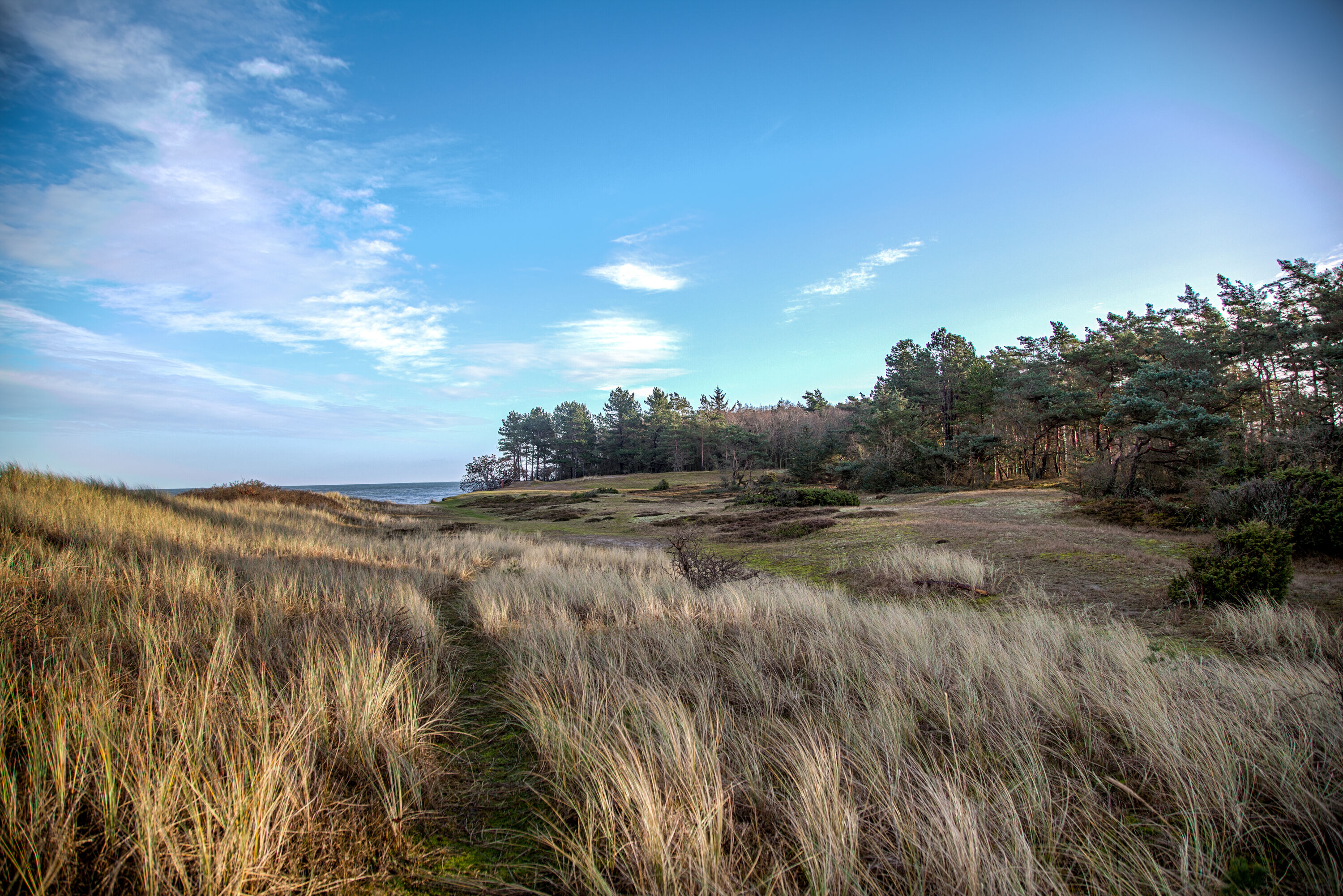 Het landschap op Funen