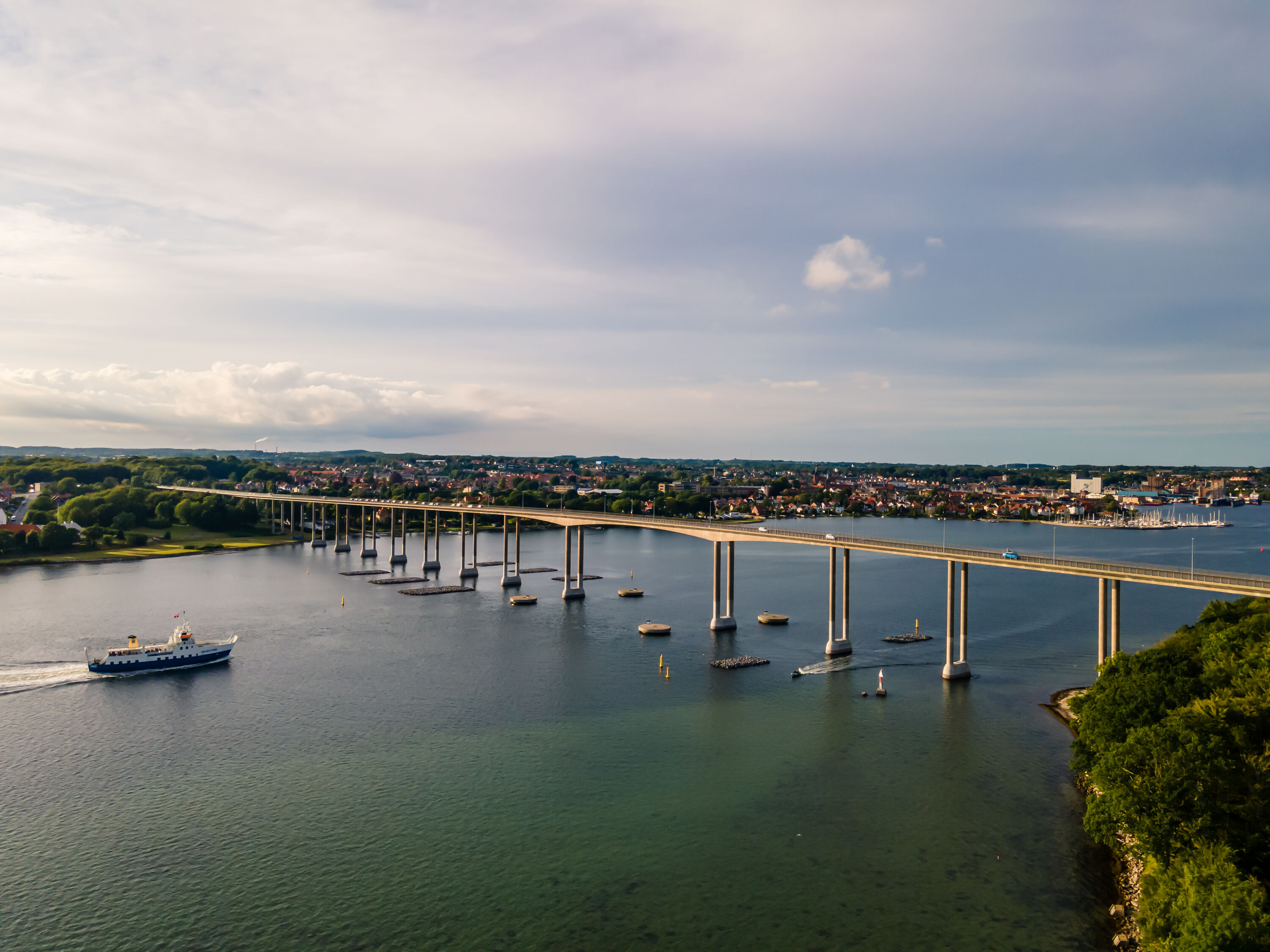 Svendborgsund Bridge ferry