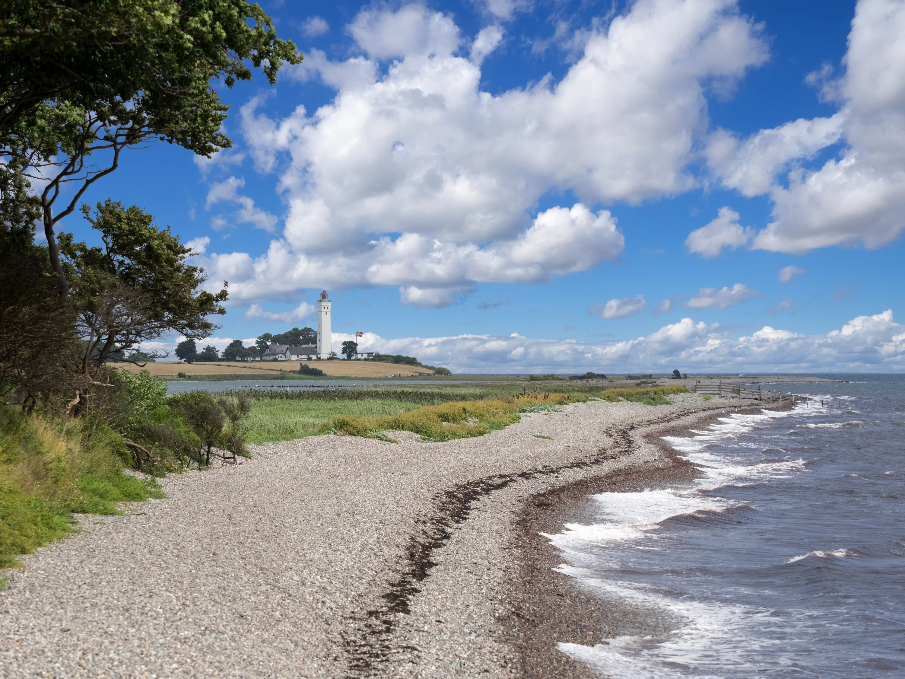 De kust op Langeland