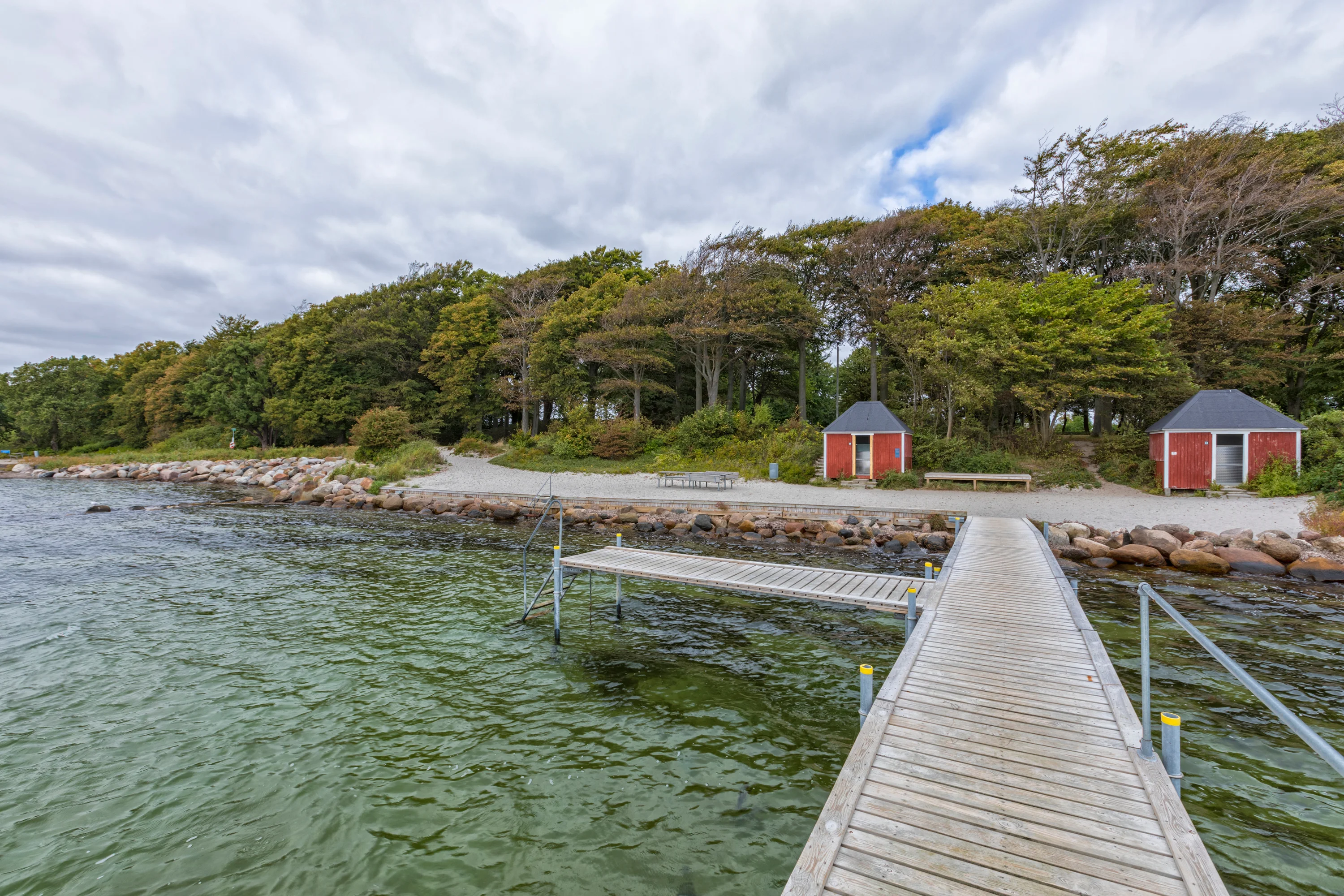 Public bath at Nysted, Lolland, Denmark