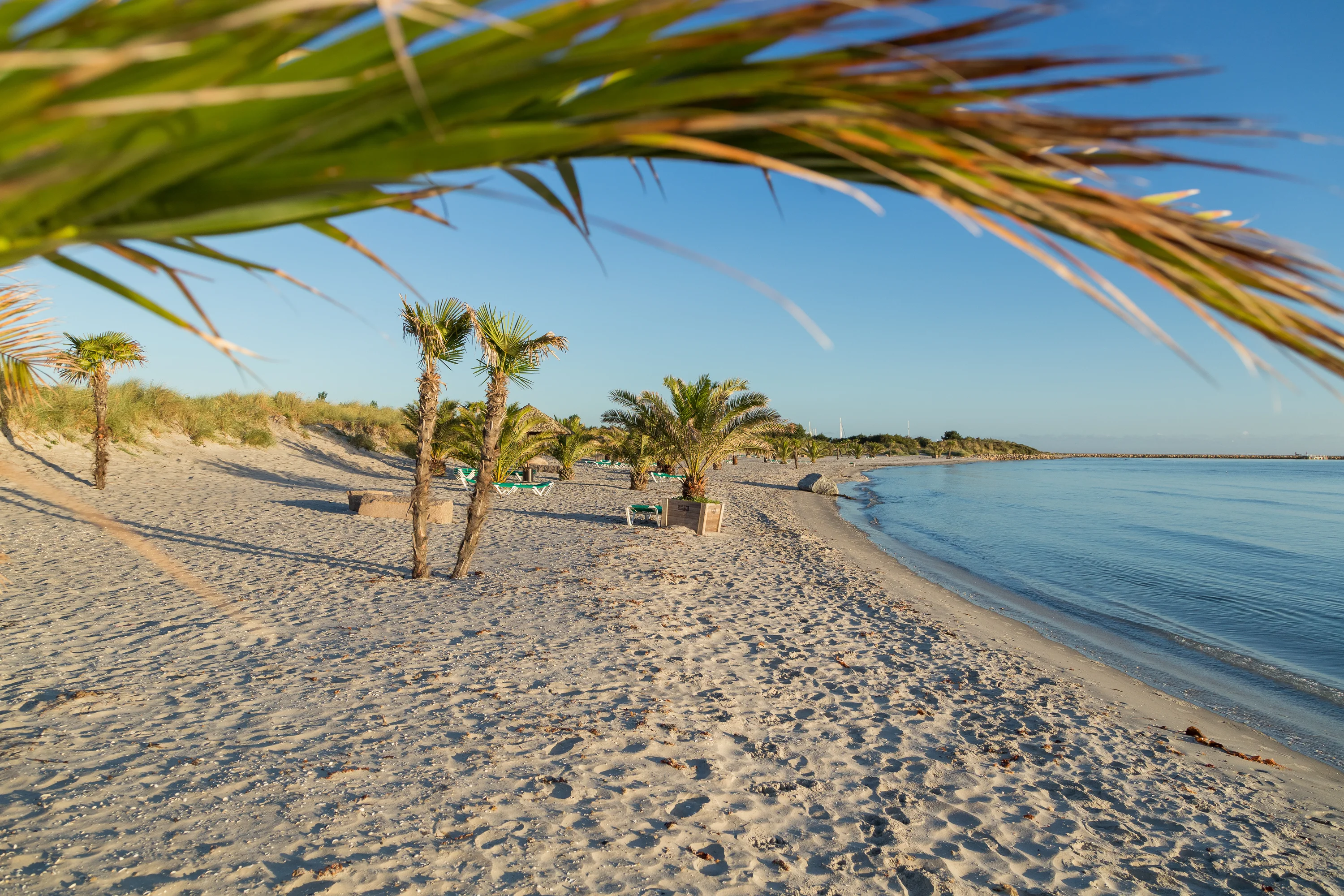 Het strand bij Frederikshavn