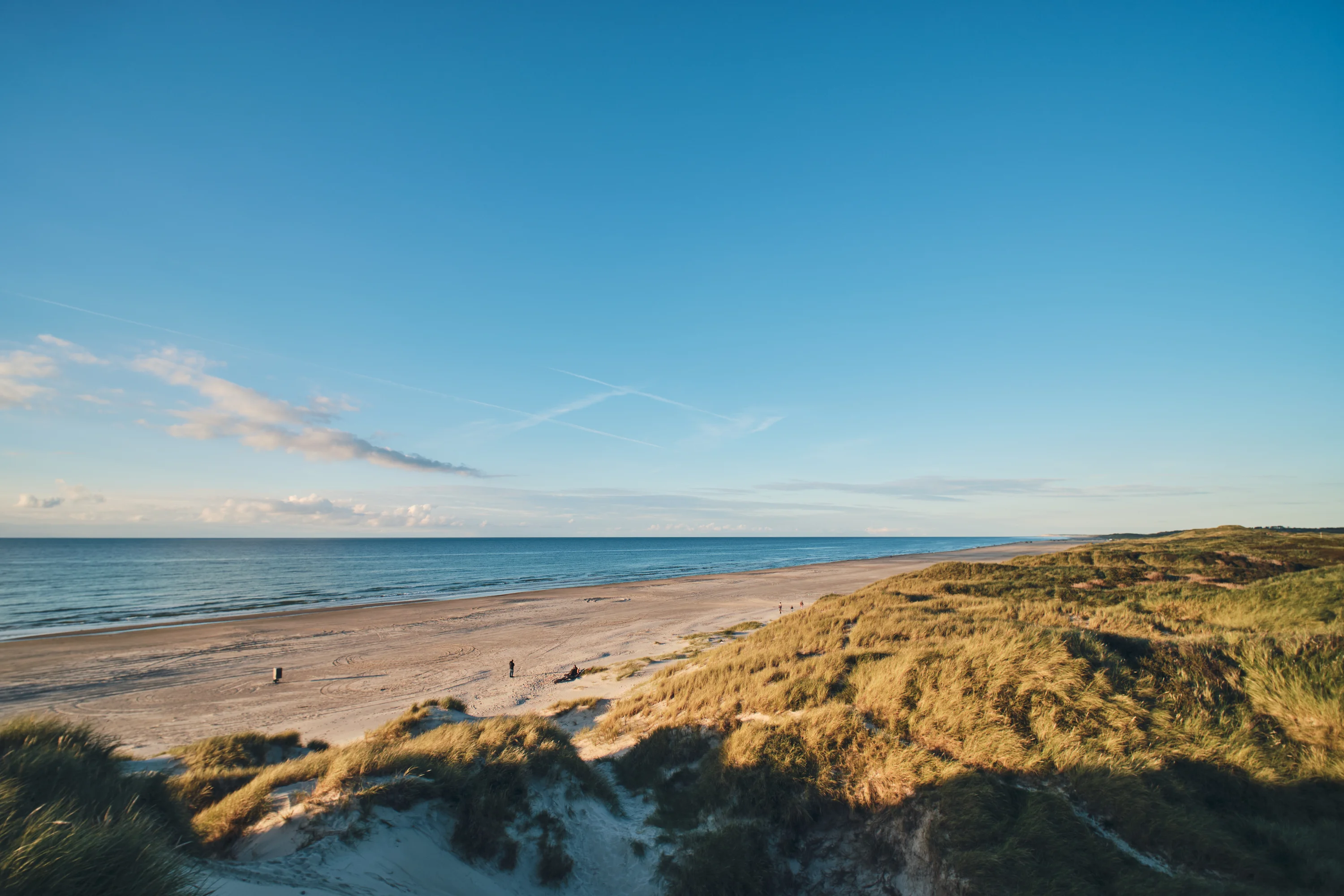 De kust bij Jammerbugten