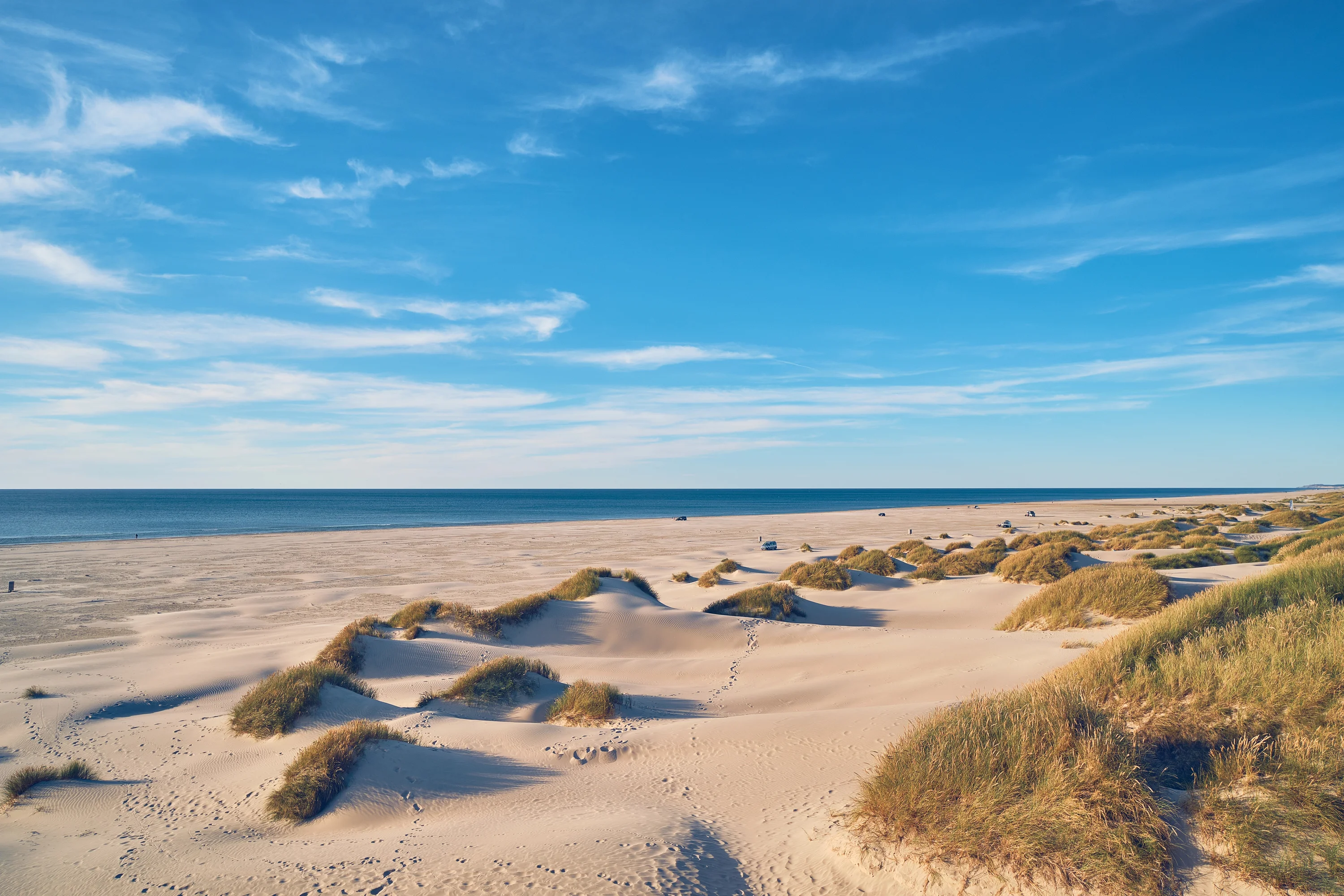 De kust bij Jammerbugten