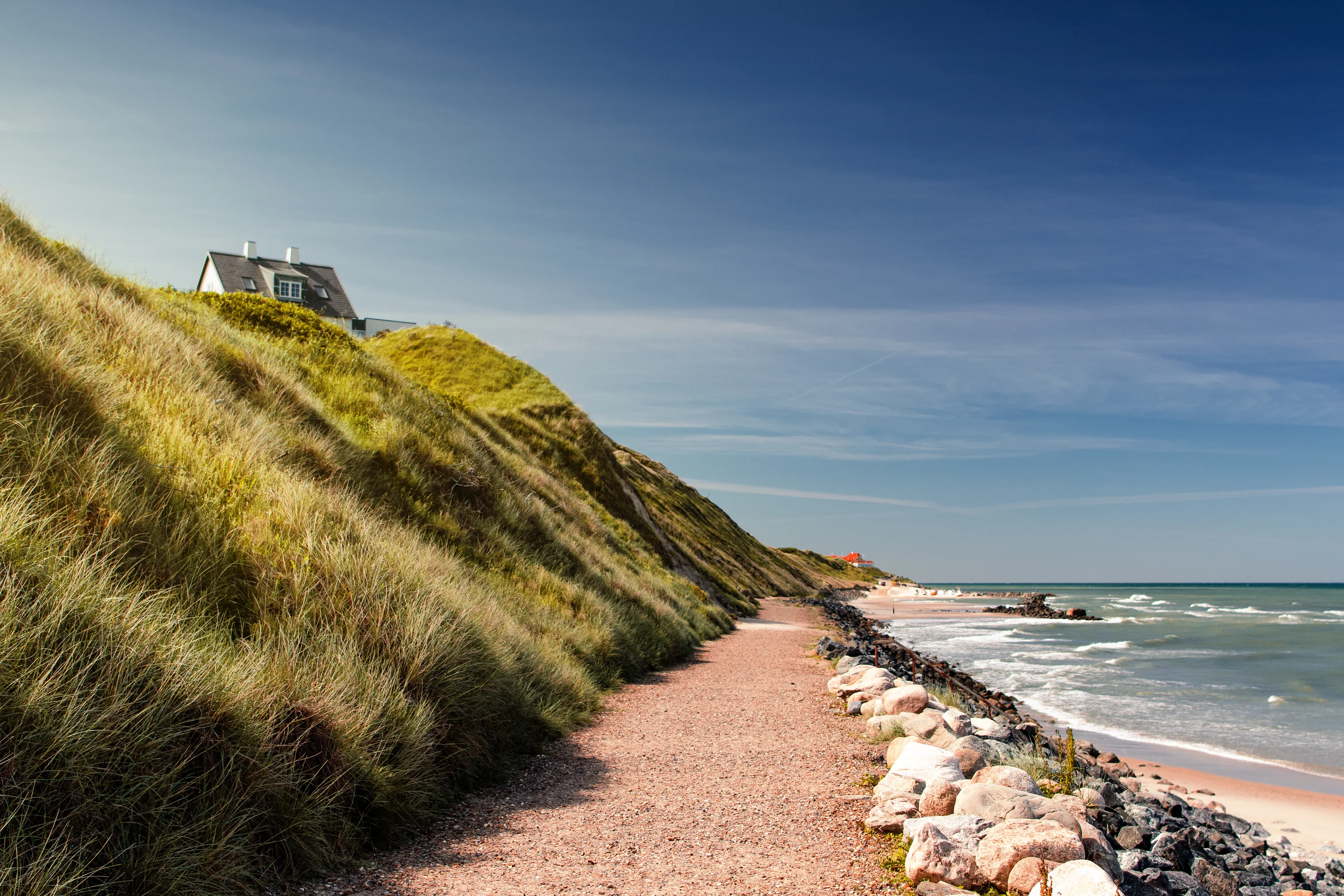 Lønstrup in Noord-Jutland