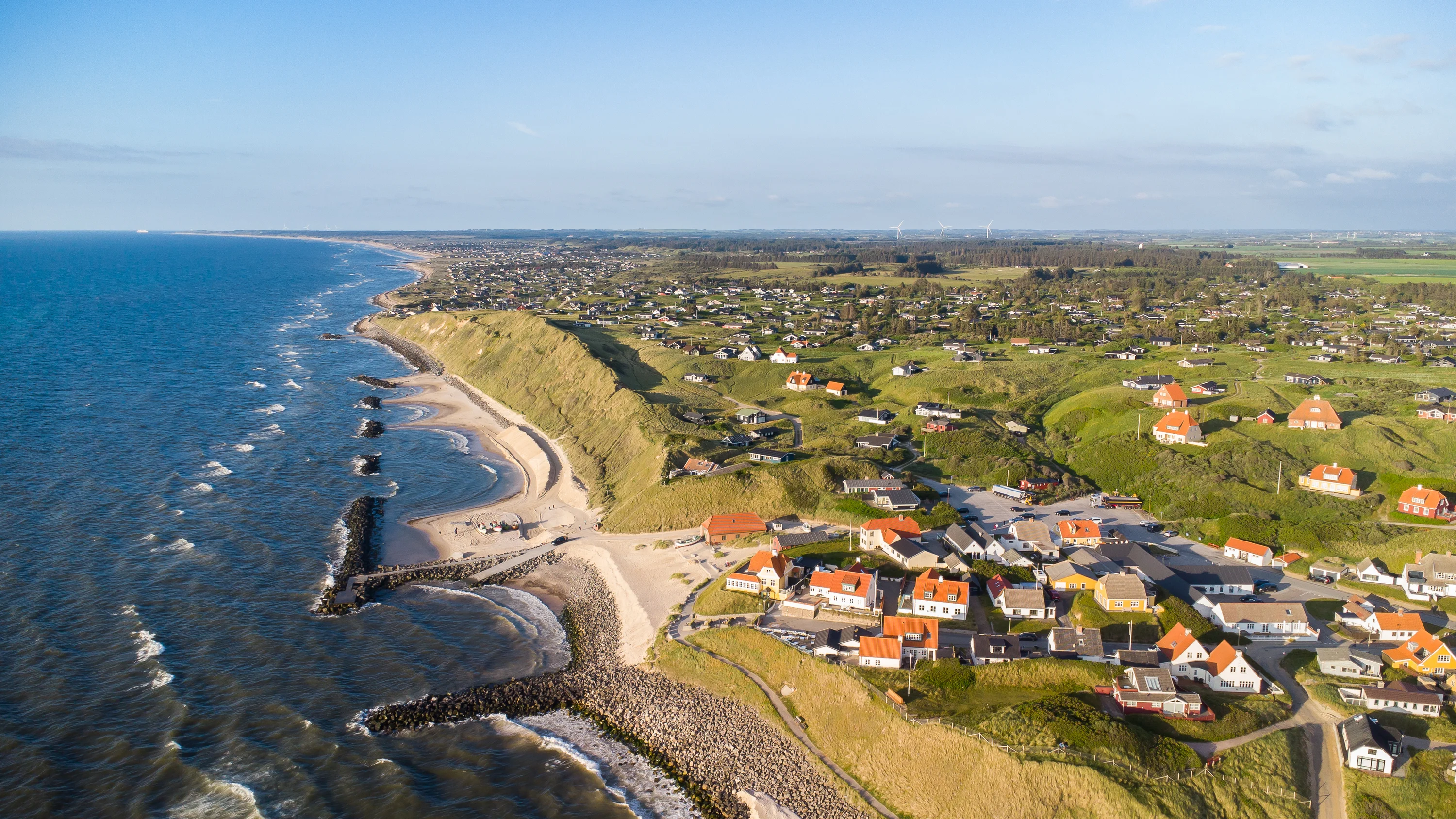 Lønstrup in Noord-Jutland