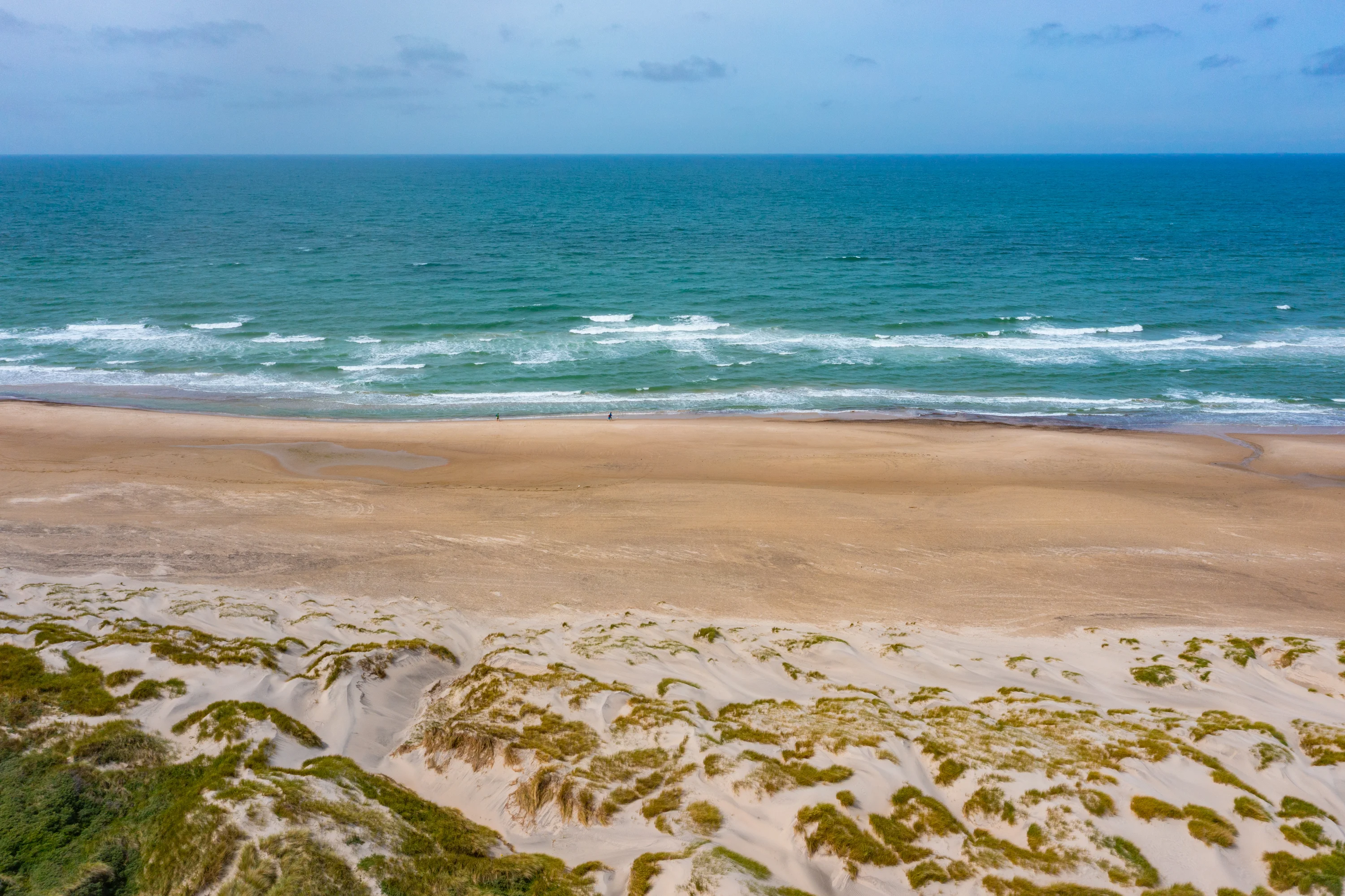 De kust bij Tornby
