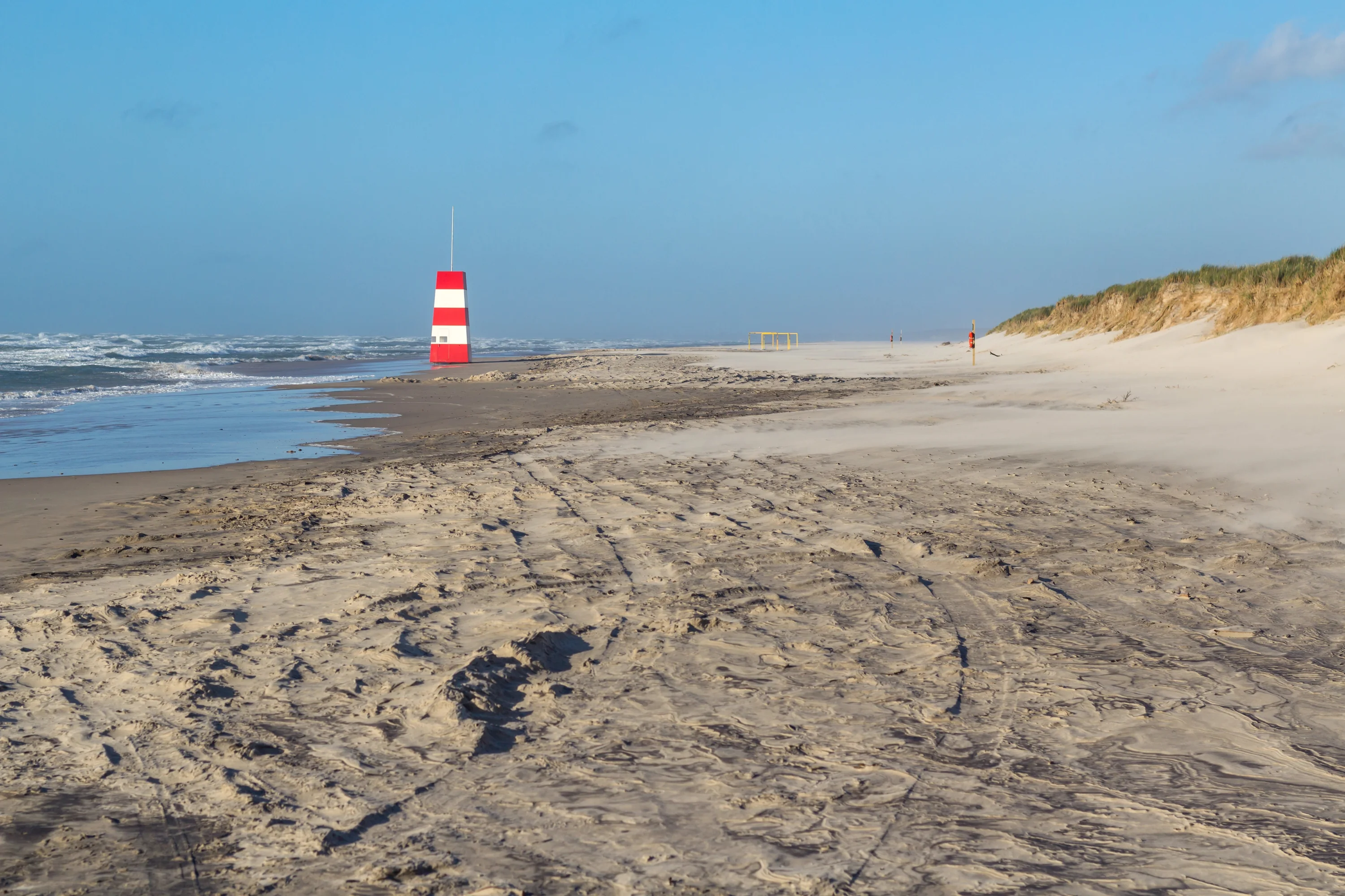 Het strand van Tversted