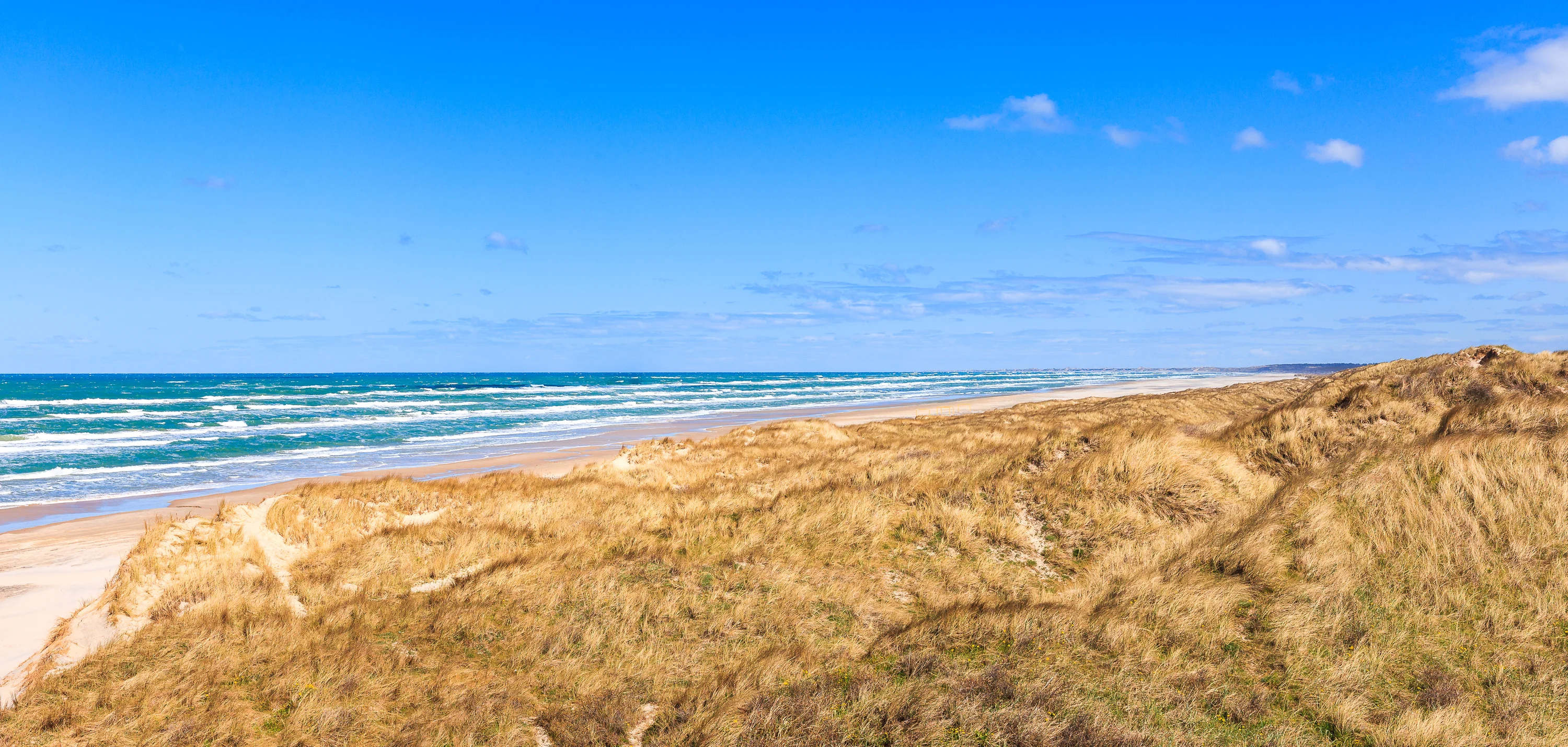 Het strand van Tversted