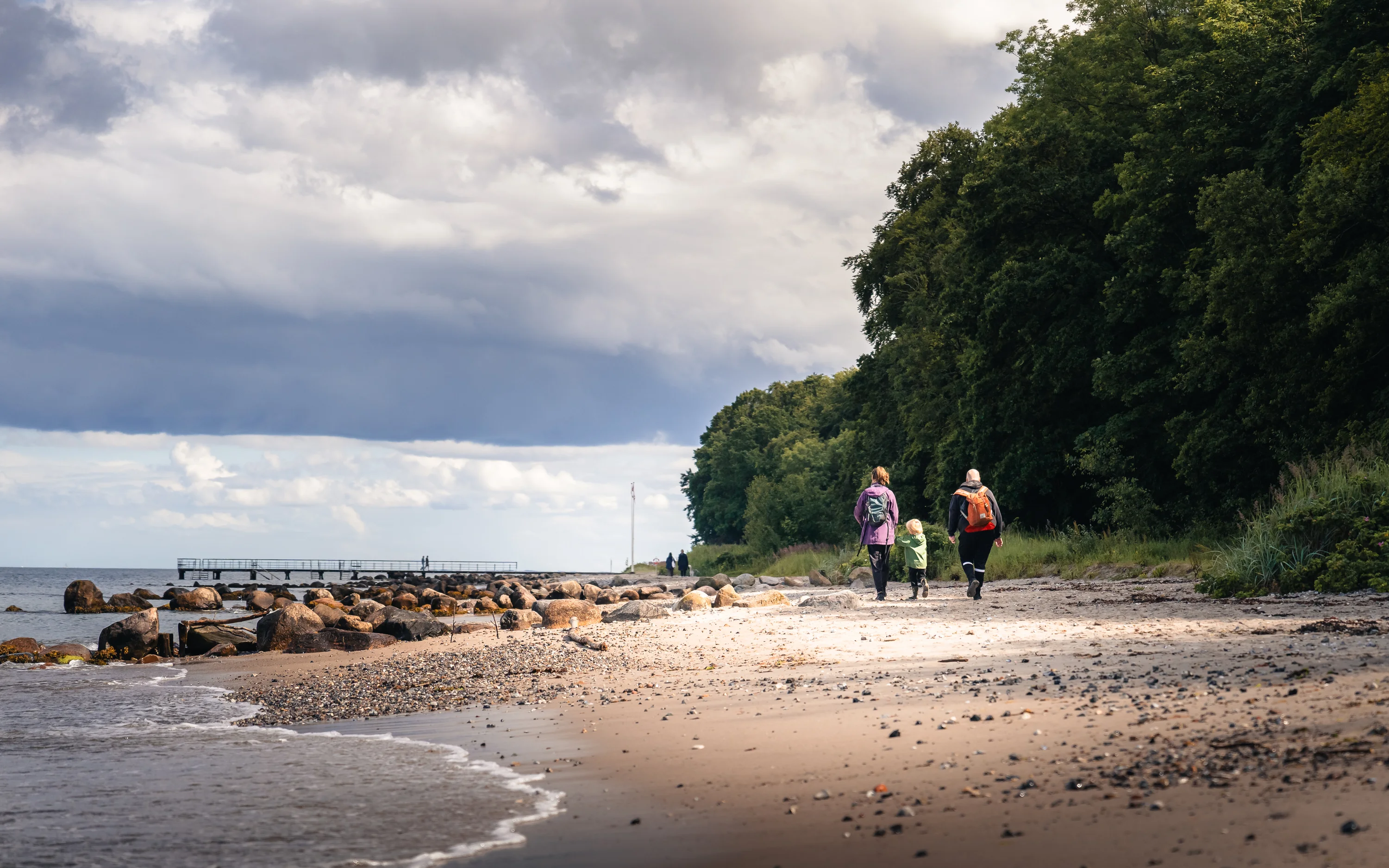 Ballehage beach Aarhus Summer