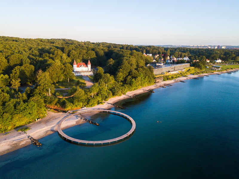 De oneindige brug in Aarhus