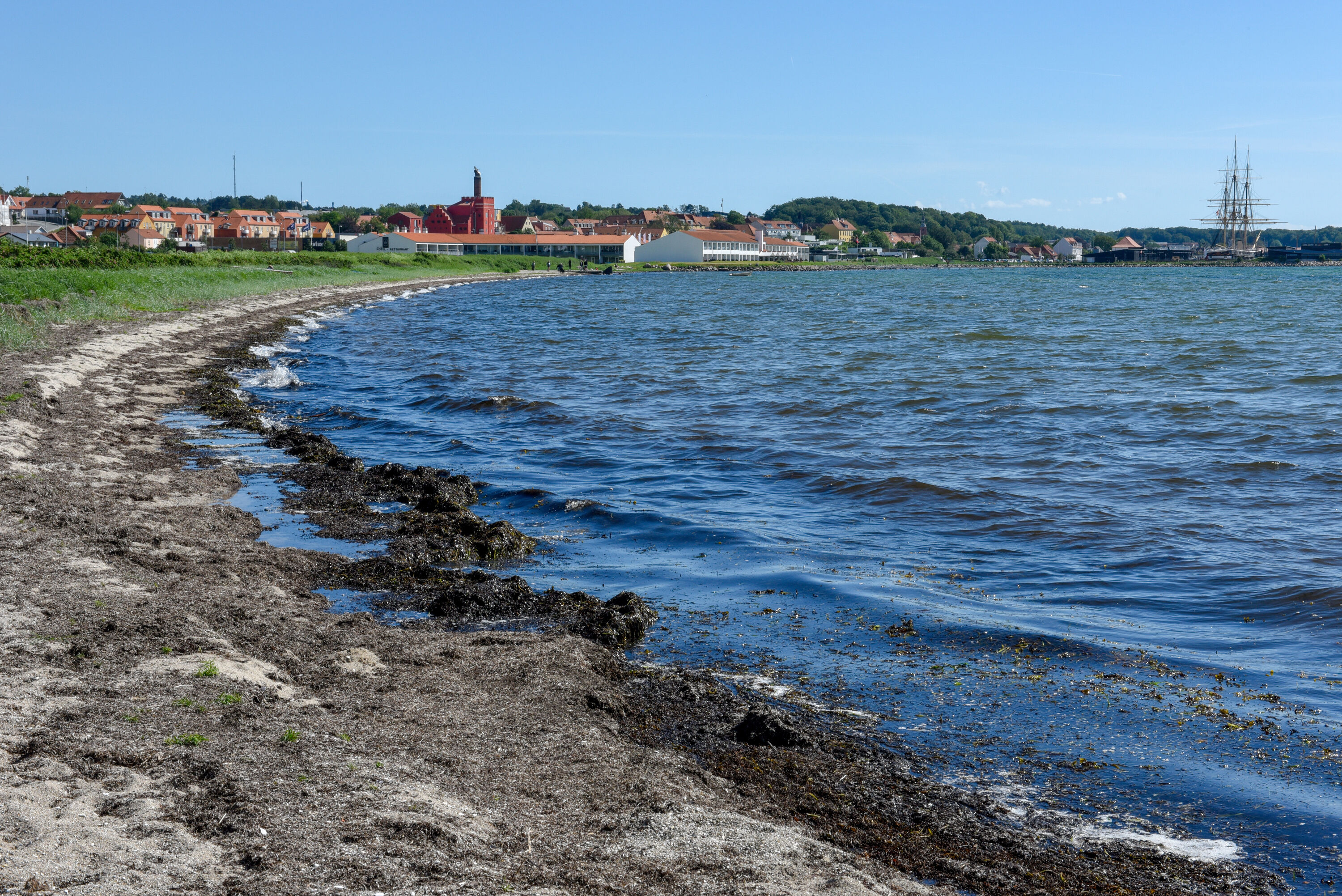 De kust bij Ebeltoft