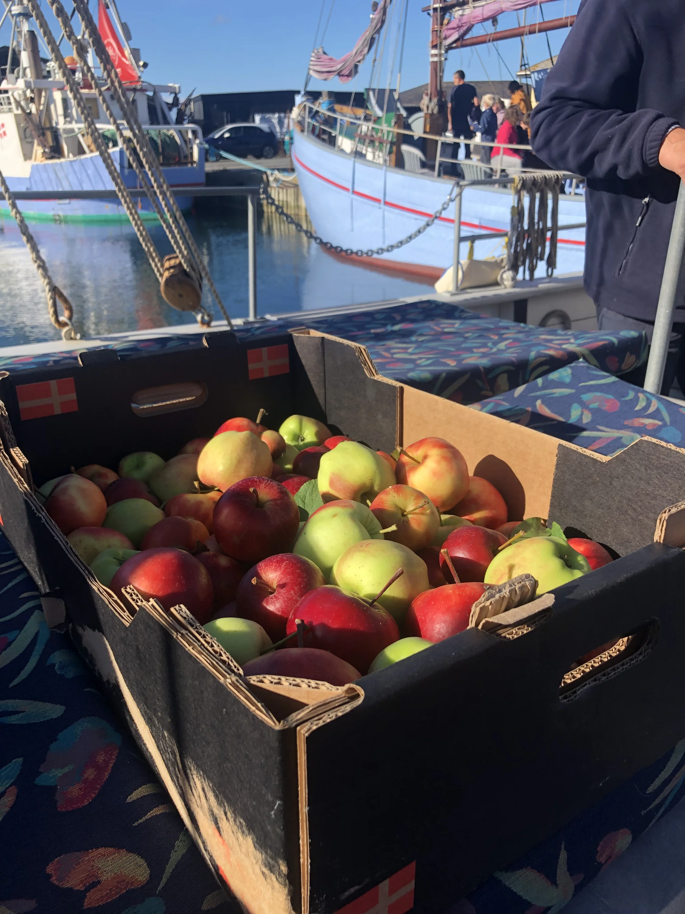 Het festival is ook in de haven waar je een rondvaart kan maken