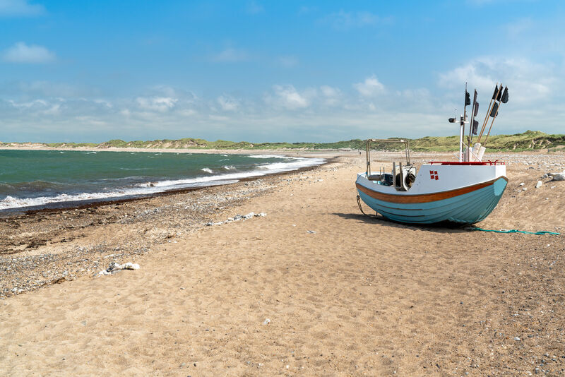 De westkust van Denemarken
