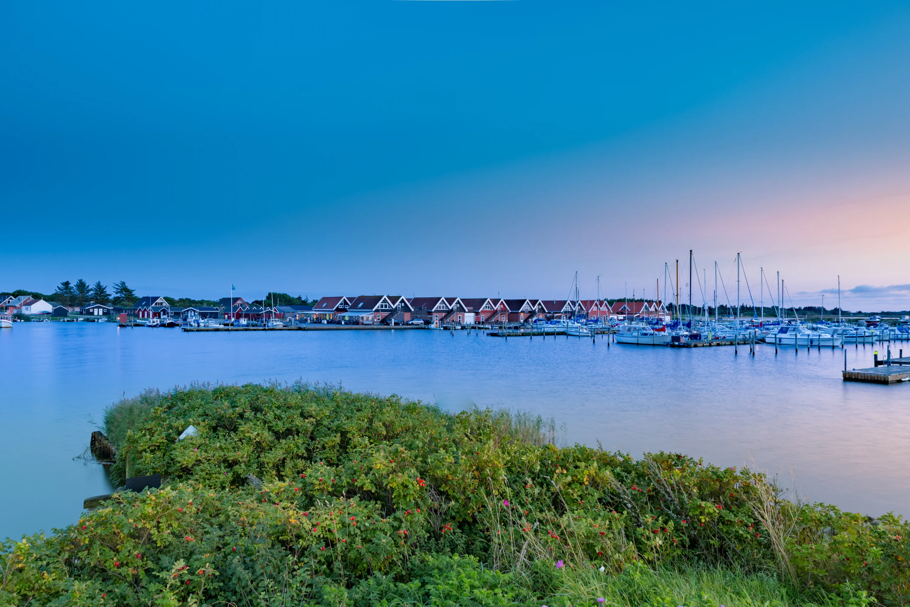 Vakantiehuis in Bork Havn huren aan de fjord